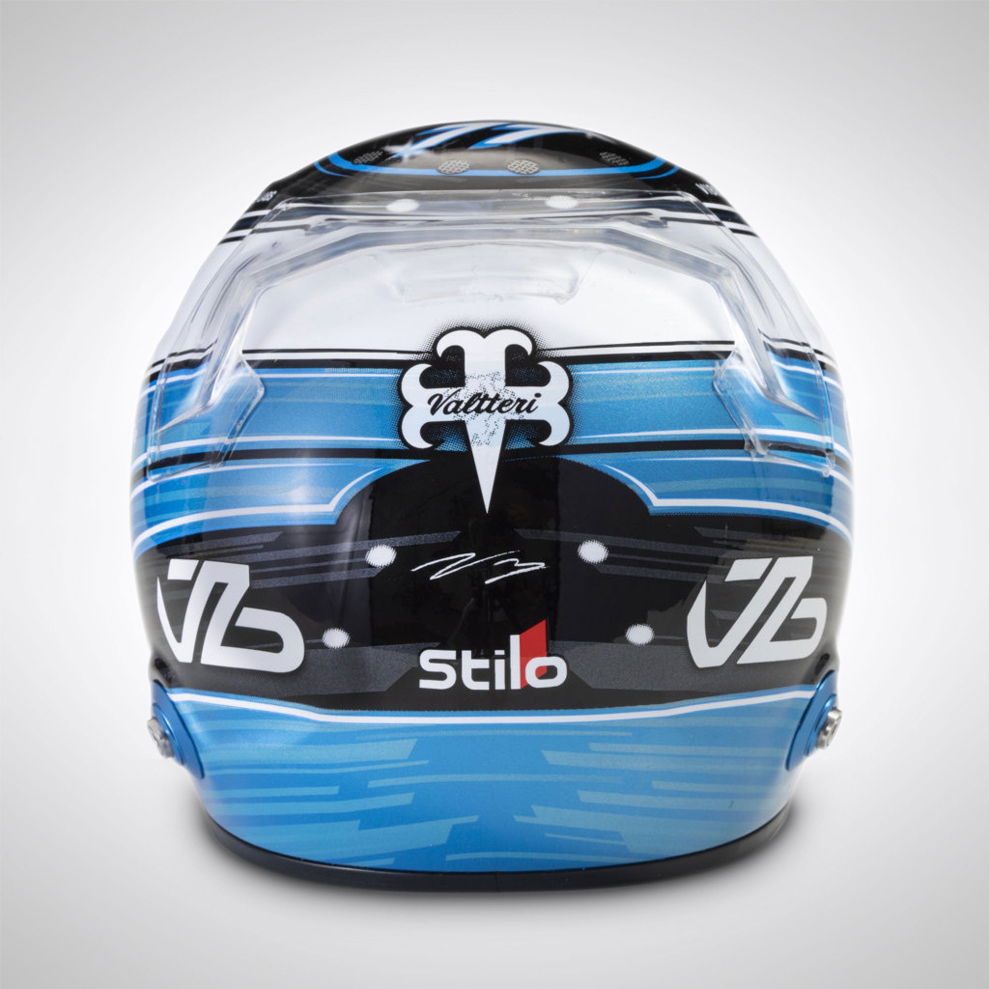 Valtteri Bottas 2023 Signed 1:2 Scale Helmet