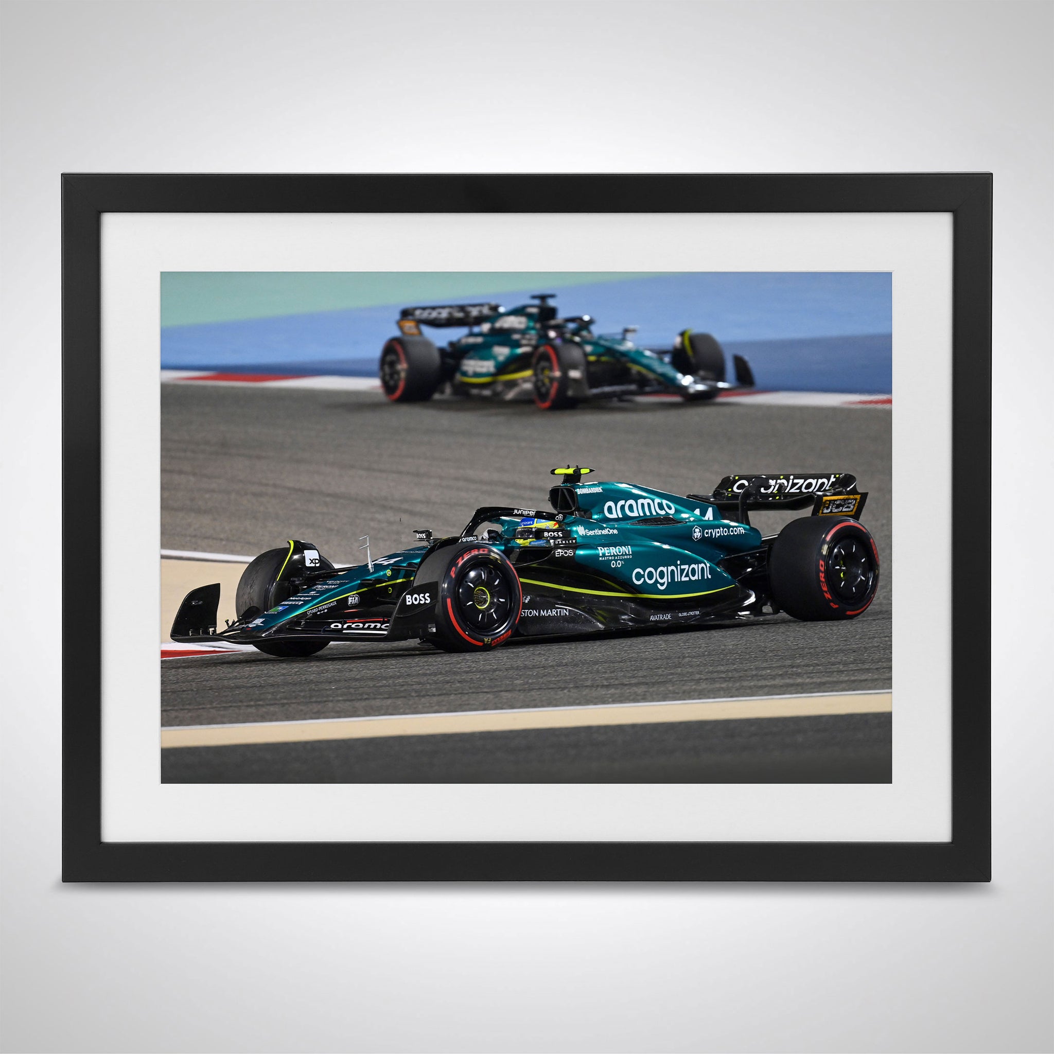 Fernando Alonso Signed Photo Print Poster Aston Martin Formula One  Memorabilia