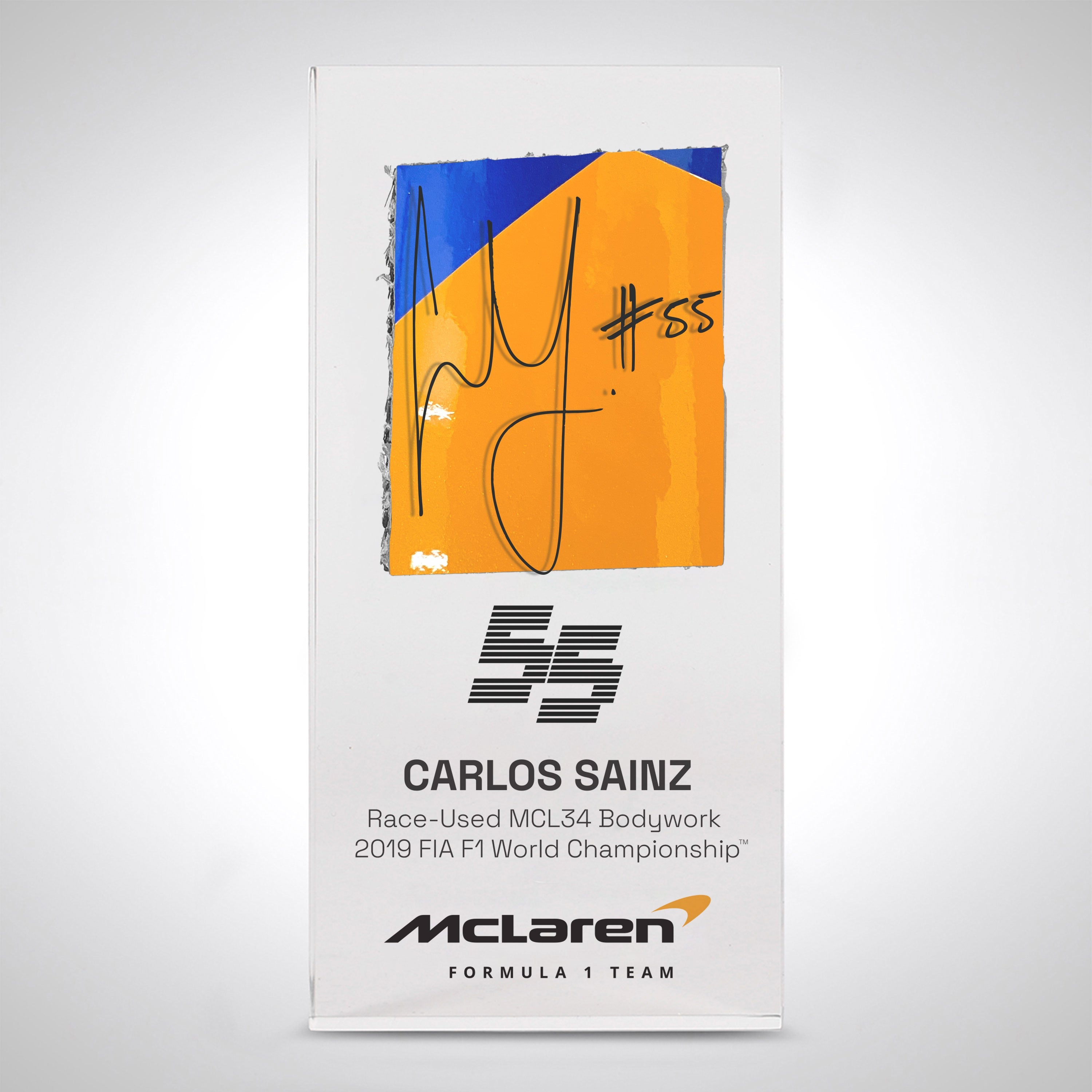 Carlos Sainz 2019 Bodywork in Acrylic