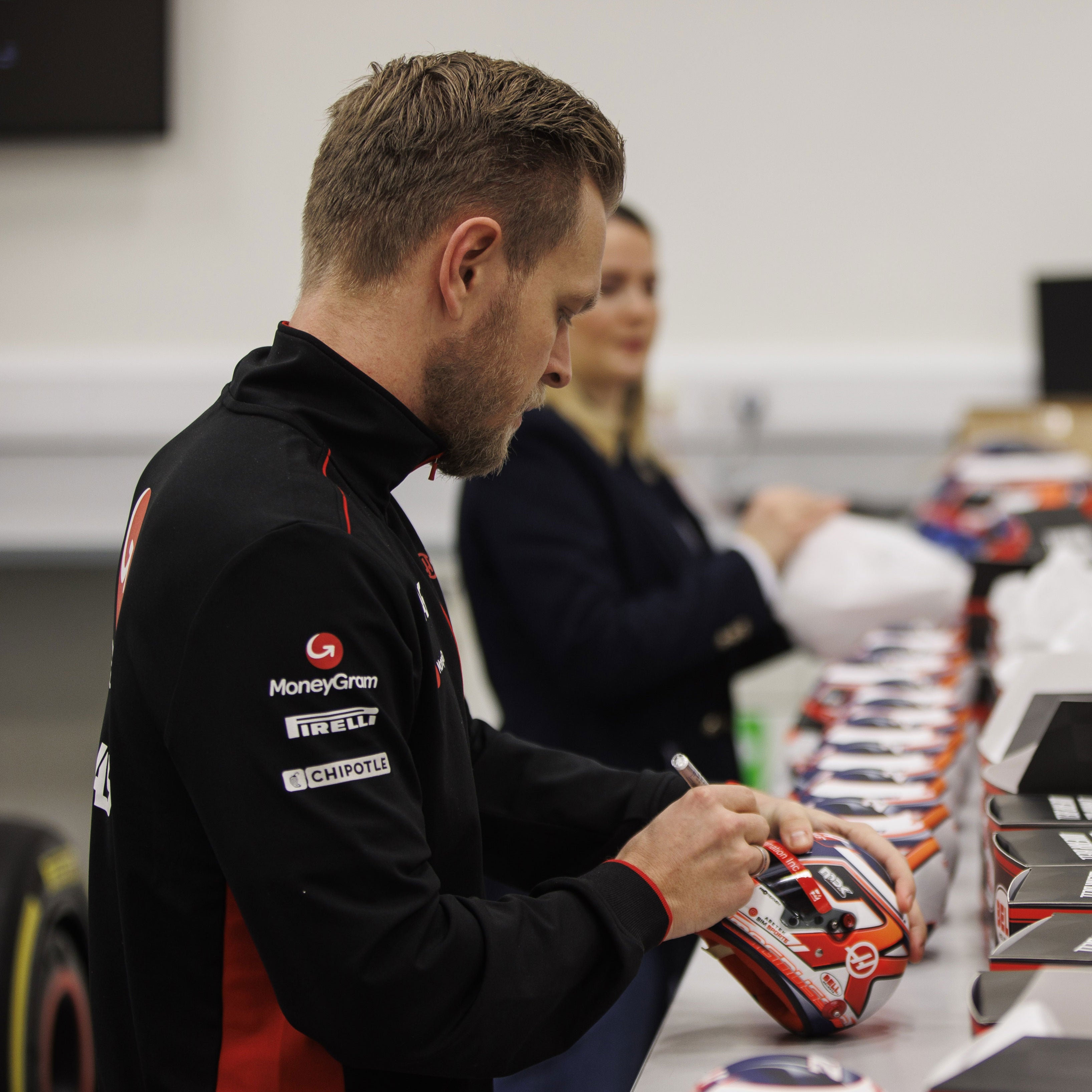 Kevin Magnussen 2022 Signed 1:2 Scale Helmet