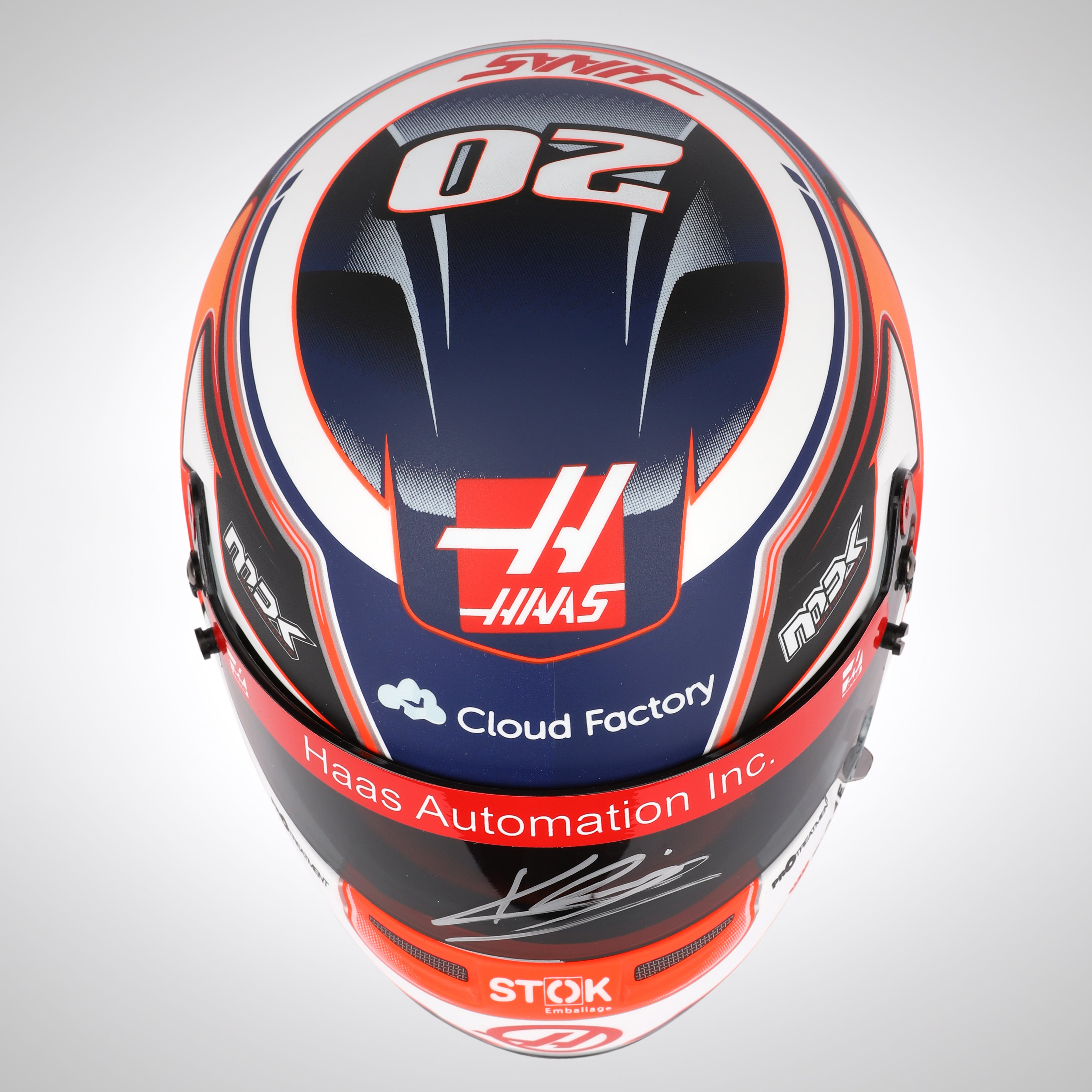 Kevin Magnussen 2022 Signed 1:2 Scale Helmet