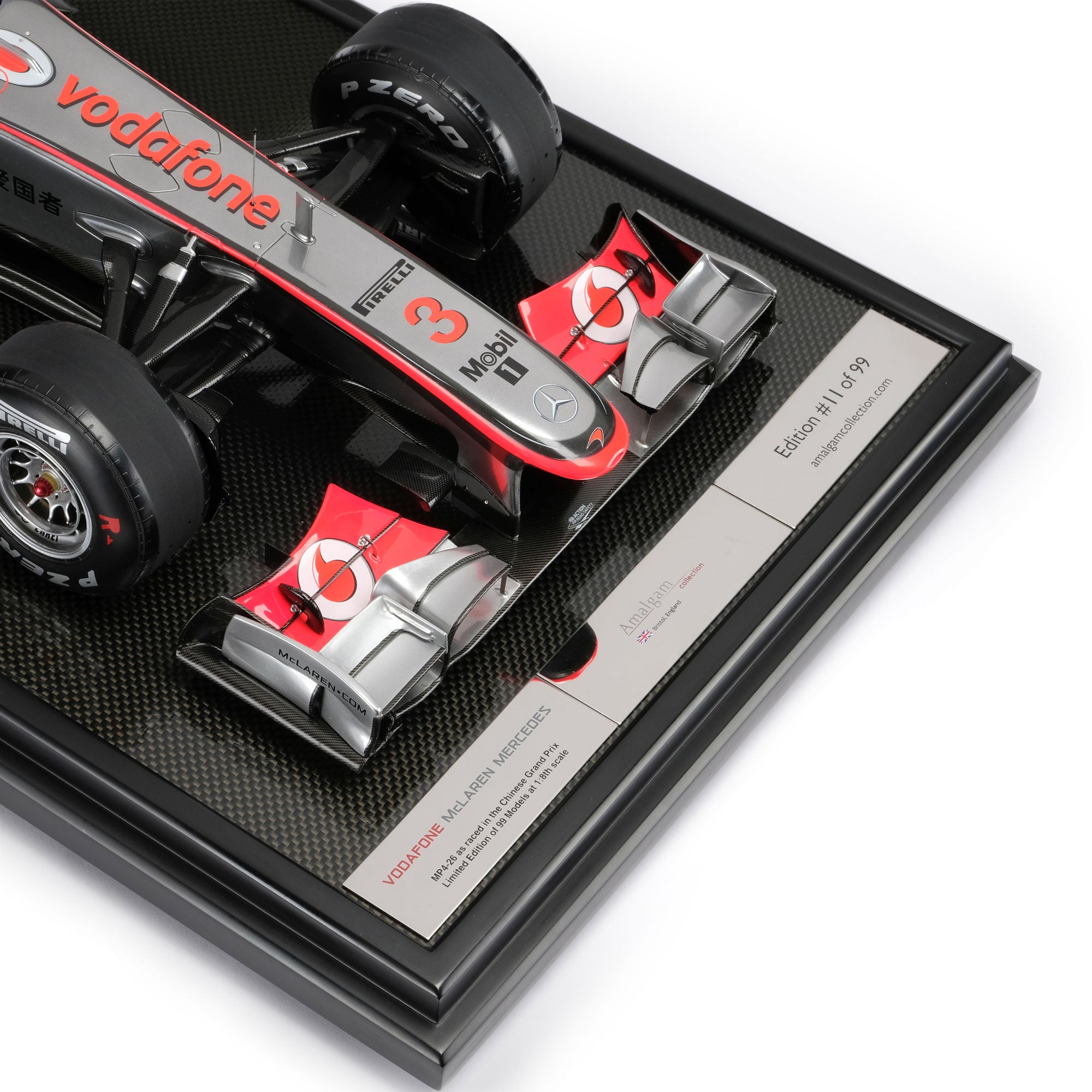 Lewis Hamilton 2011 McLaren F1 Team MP4/26 1:8 Scale Model - Chinese GP