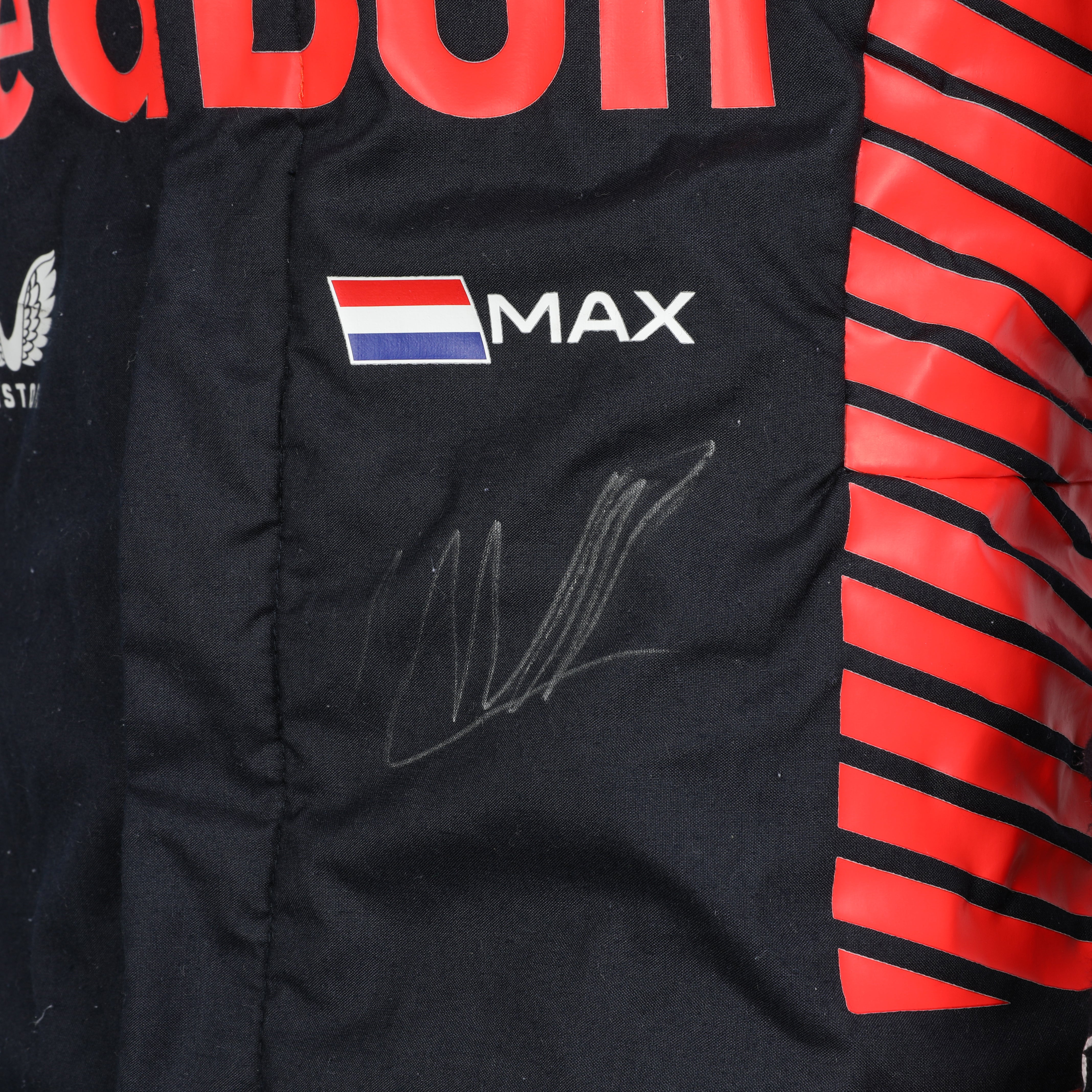 Max Verstappen 2023 Signed Grand Prix Used Suit - Miami GP - Wings For Life