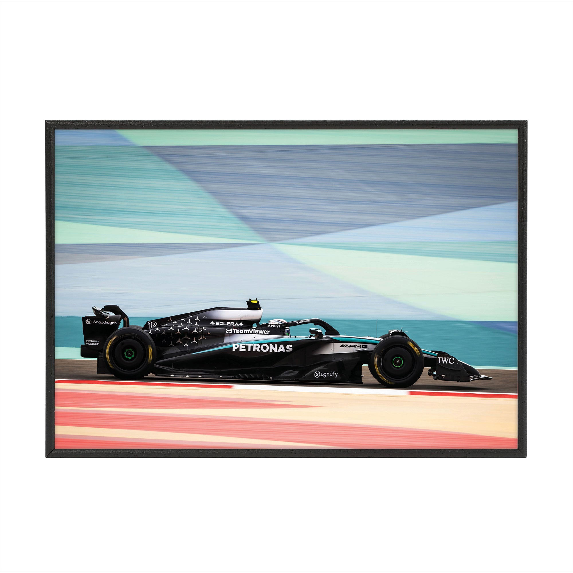 Kimi Antonelli 2025 Mercedes AMG Petronas Print - Pre-Season Testing