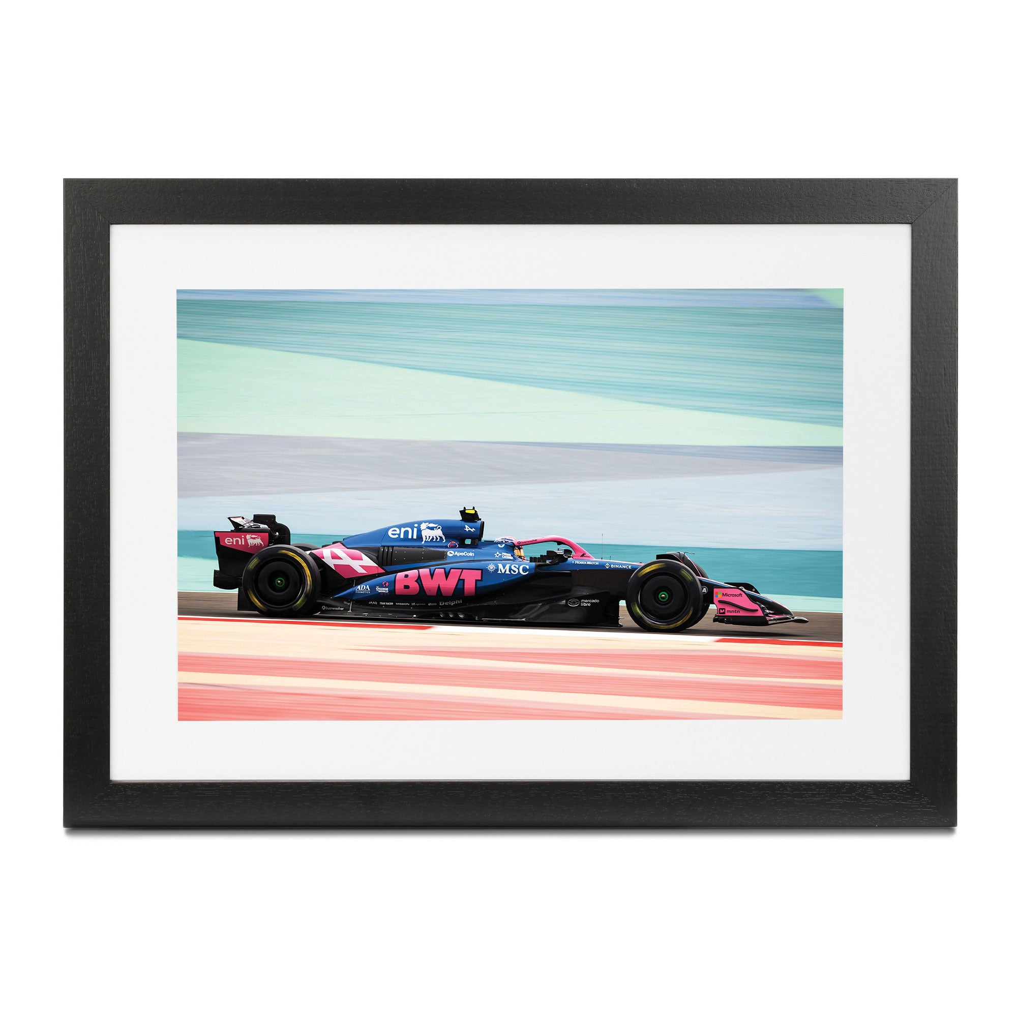 Jack Doohan 2025 BWT Alpine Formula One Team Print - Pre-Season Testing