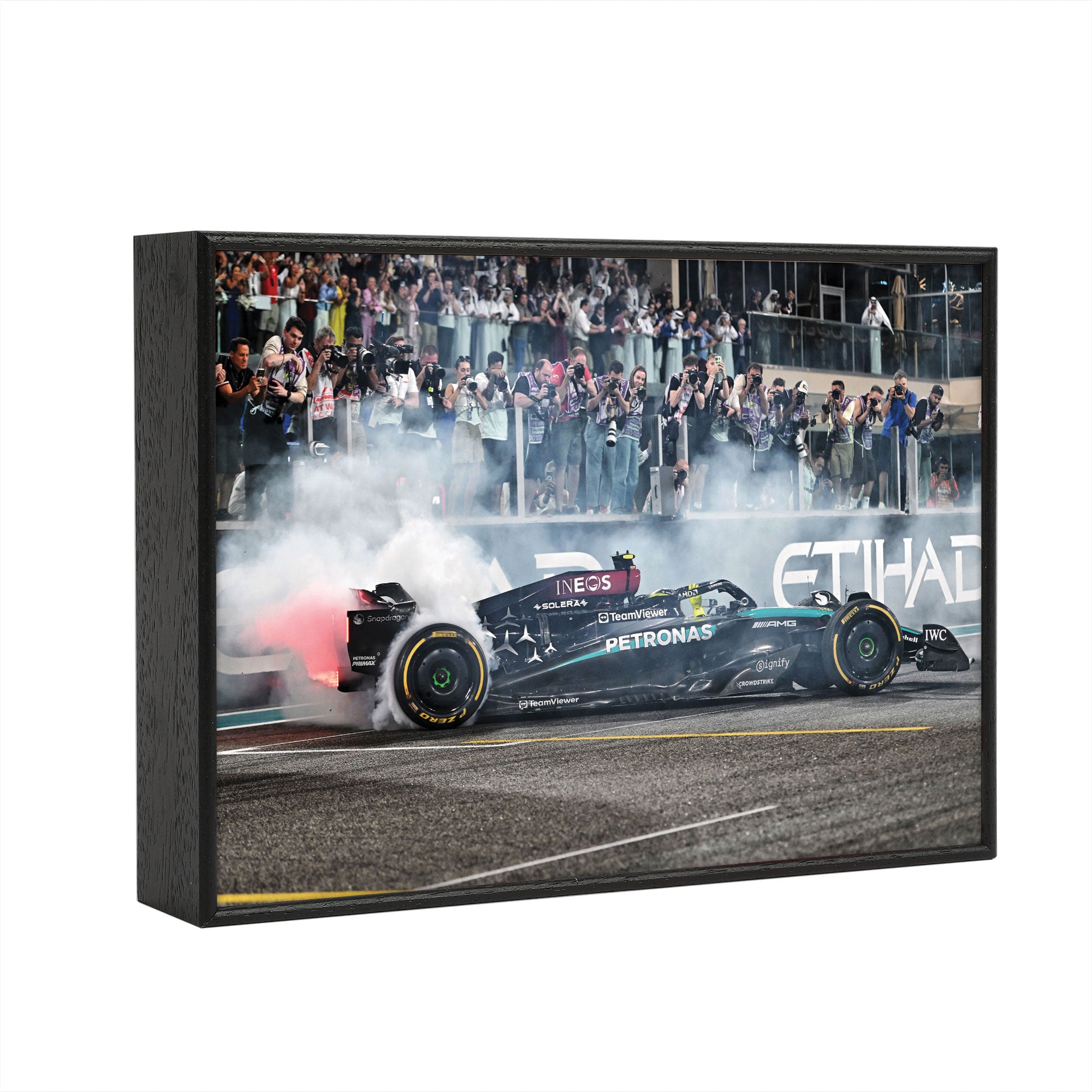 Lewis Hamilton 2024 Mercedes AMG Petronas Print - The Farewell - Abu Dhabi GP