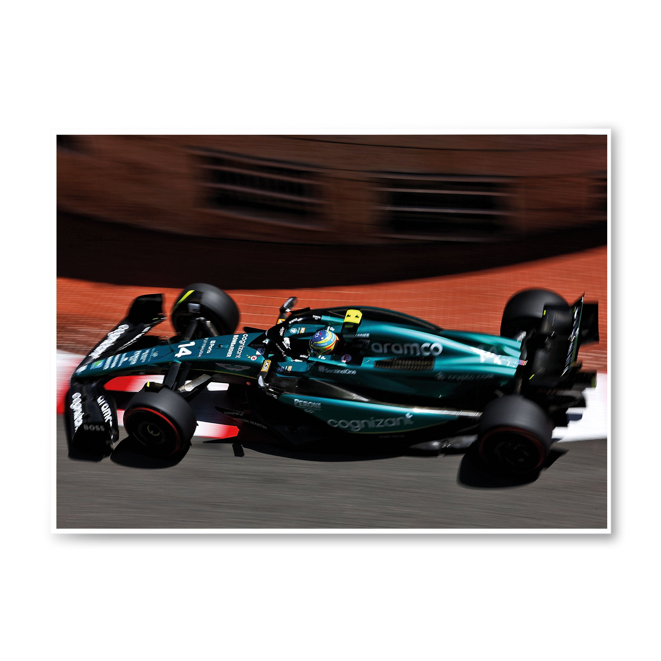 Fernando Alonso 2023 Print – Monte Carlo