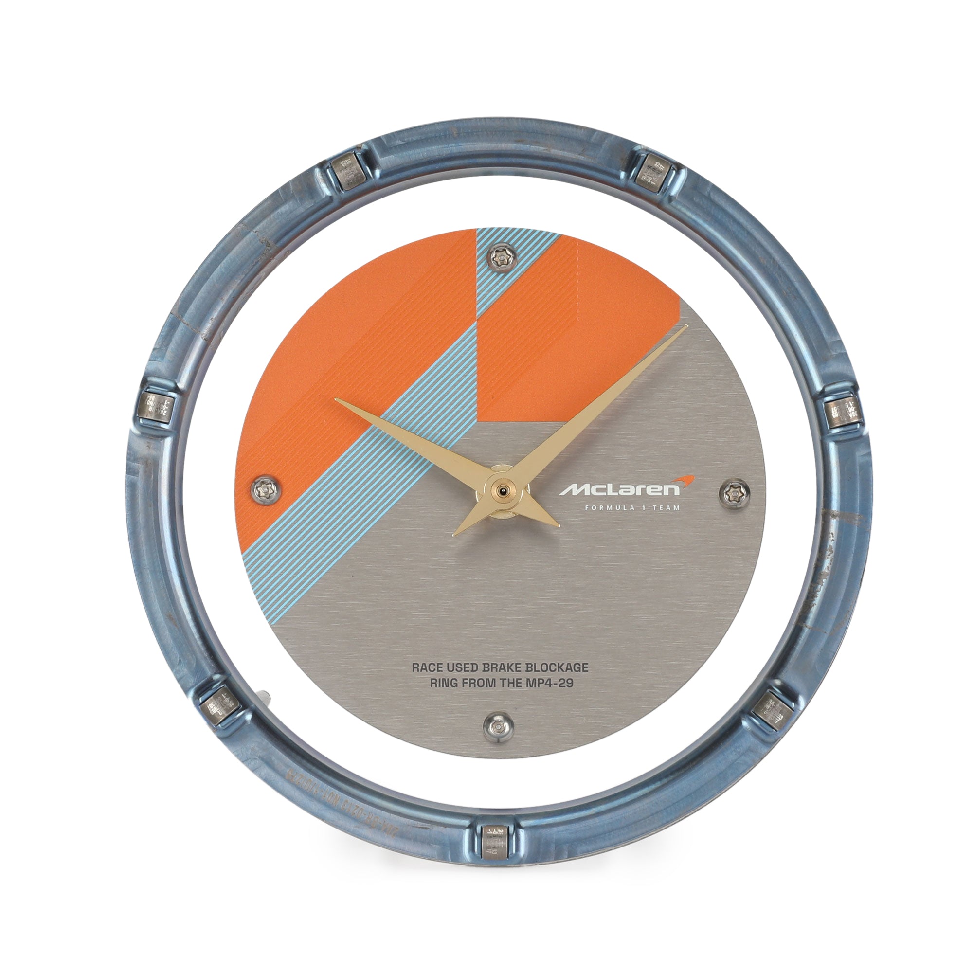 McLaren Brake Blockage Ring Clock