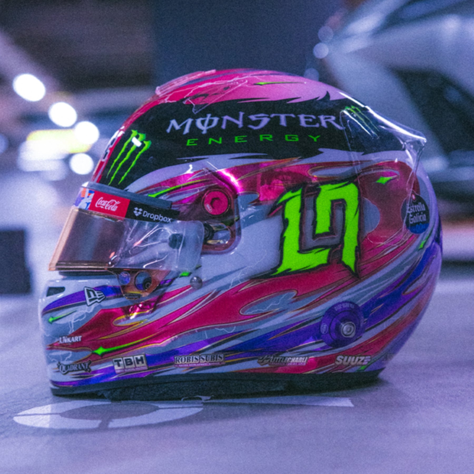 Lando Norris 2024 1:2 Scale Helmet - Japanese GP