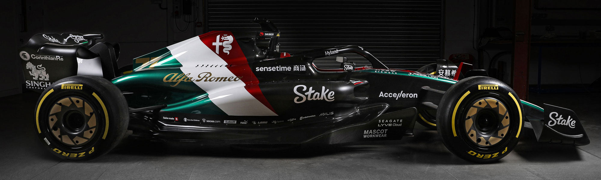 2023 Alfa Romeo F1 Team C43 Show Car - Special Edition Monza Livery