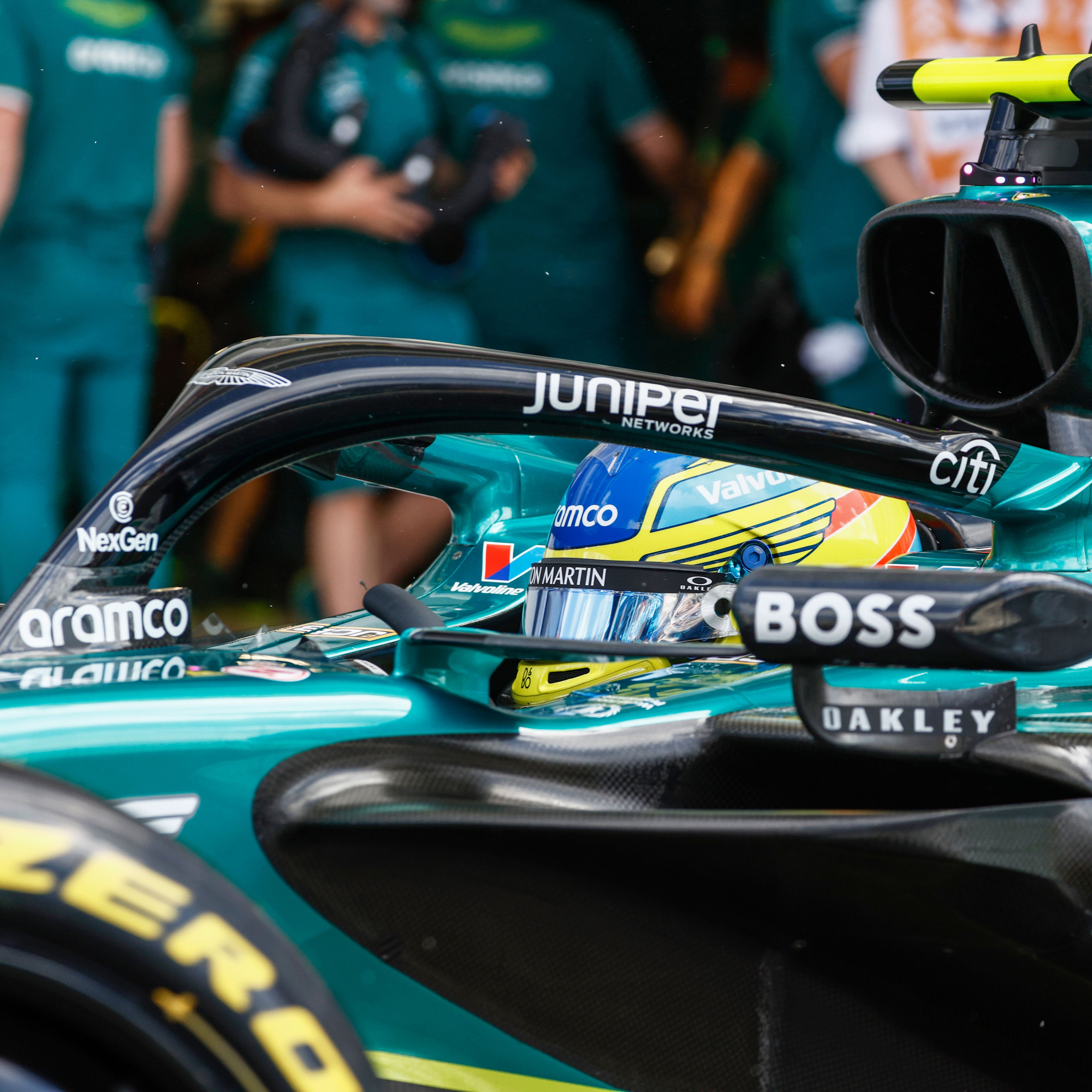 Aston Martin Aramco F1 Team 2024 Halo