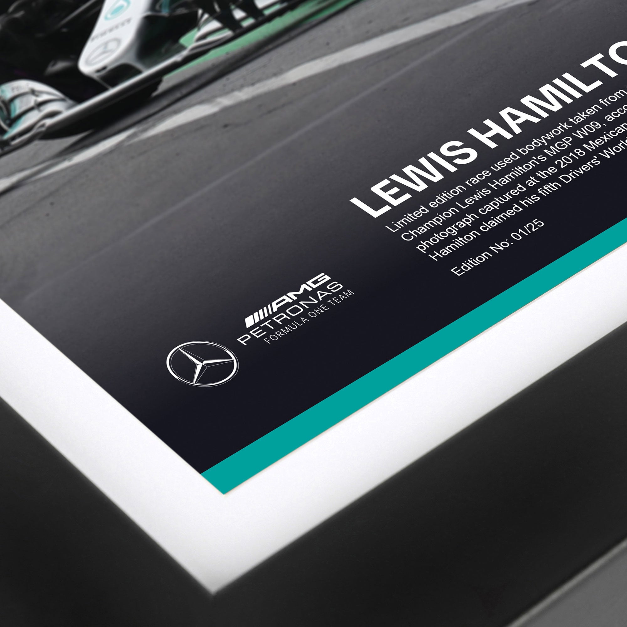 Lewis Hamilton Limited-Edition 2018 Bodywork & Photo – Mexican GP
