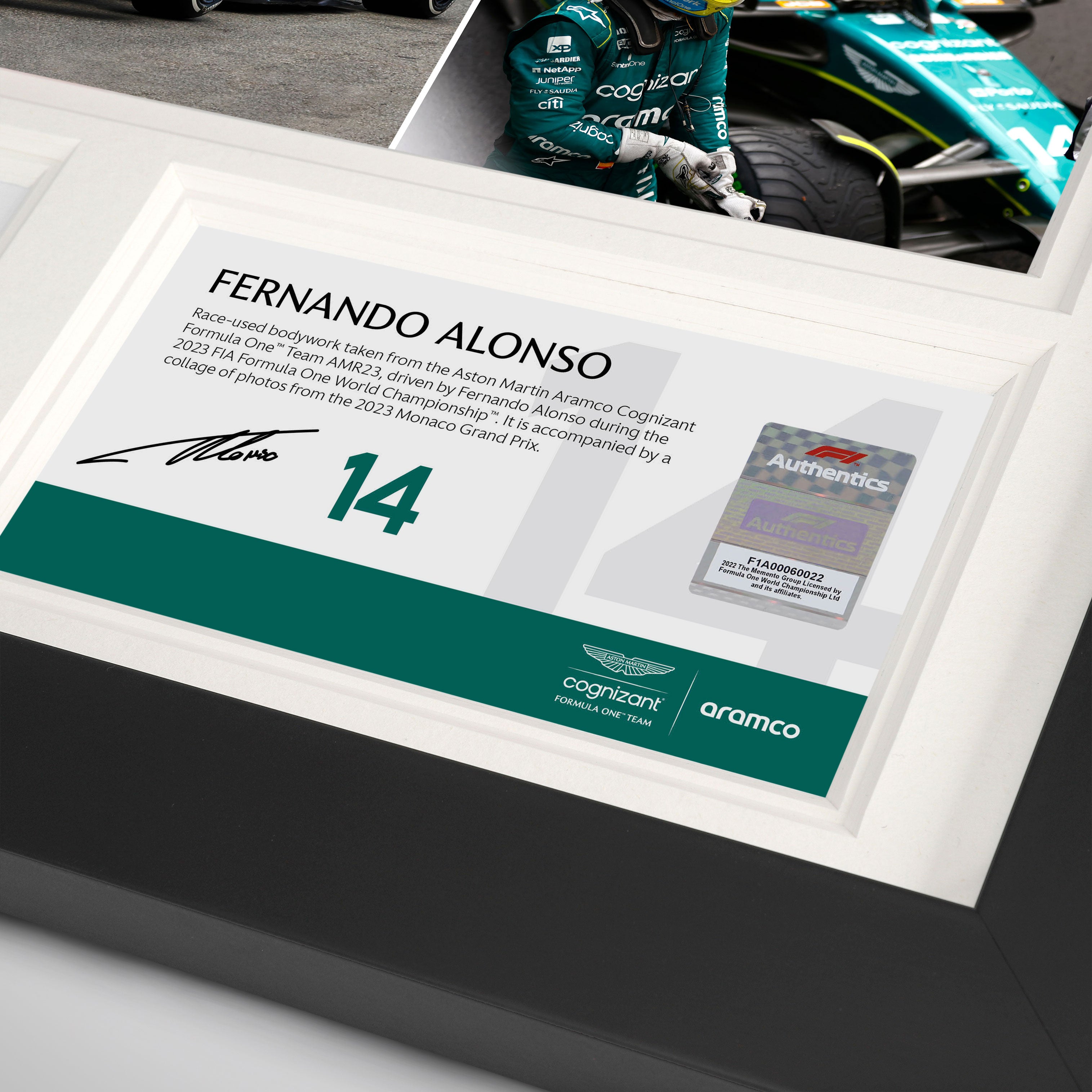 Fernando Alonso T-shirt Aston Martin season 2023 Special edition