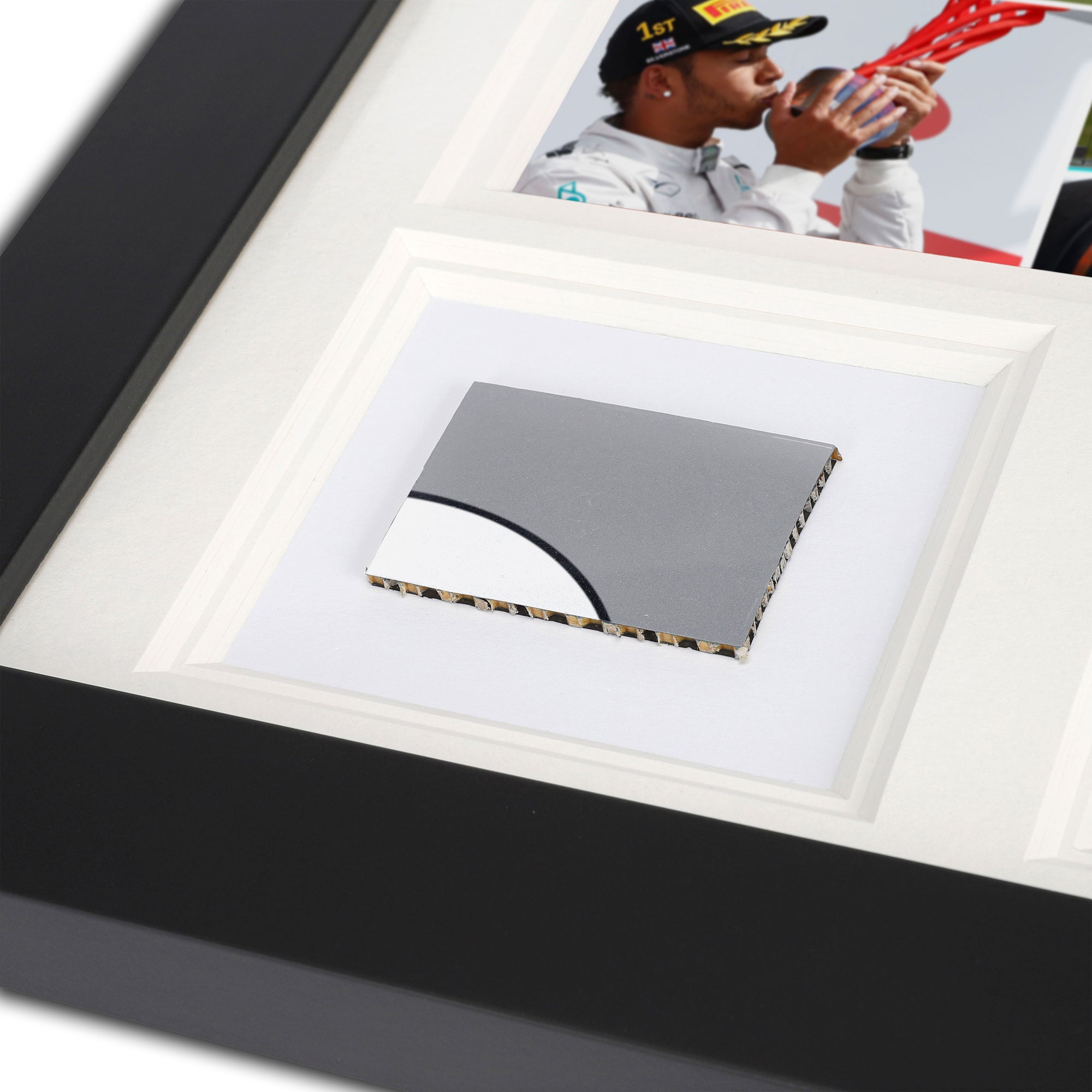 Limited Edition Lewis Hamilton 2014 Bodywork & Photo Collage – British GP