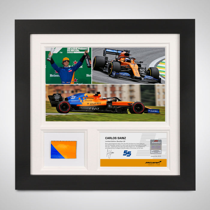 Carlos Sainz F1® Memorabilia | Replica & Race Used Merch | F1 Authentics