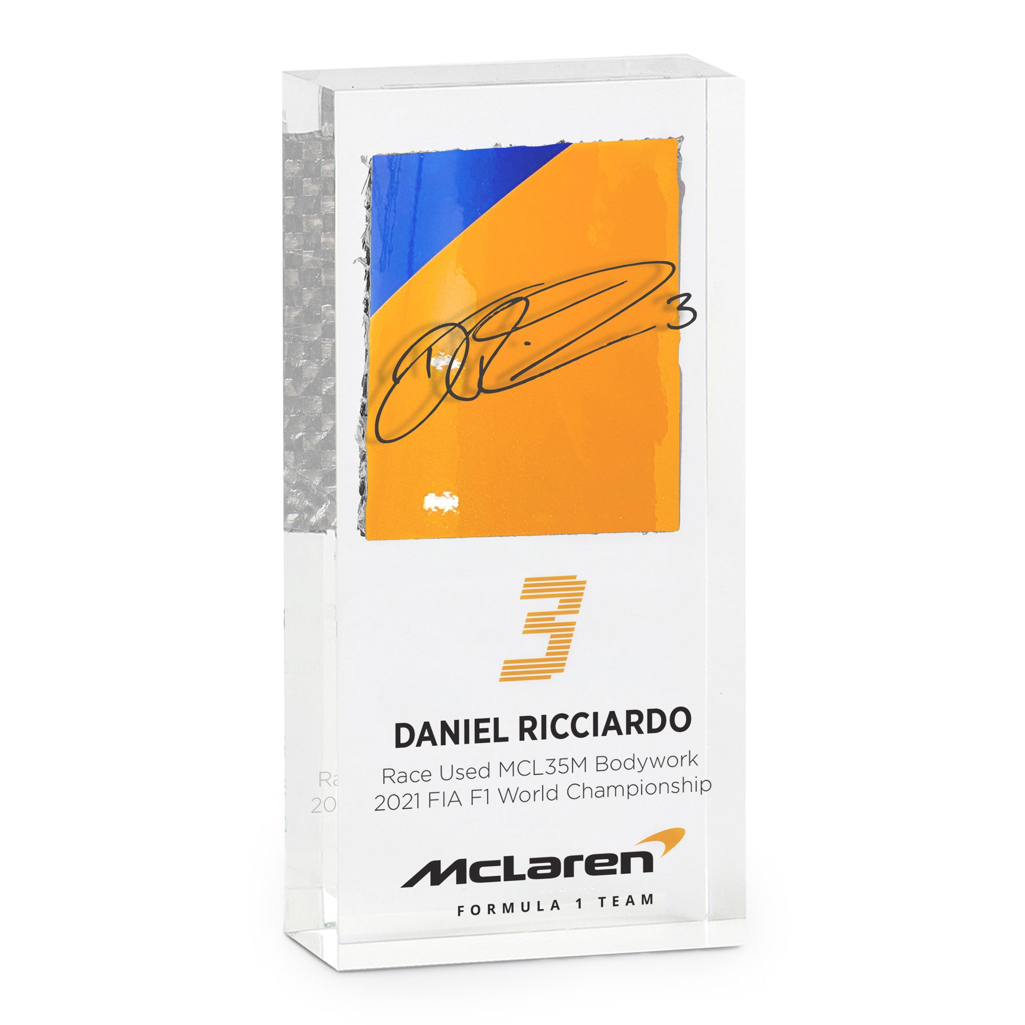 Daniel Ricciardo 2021 Bodywork In Acrylic