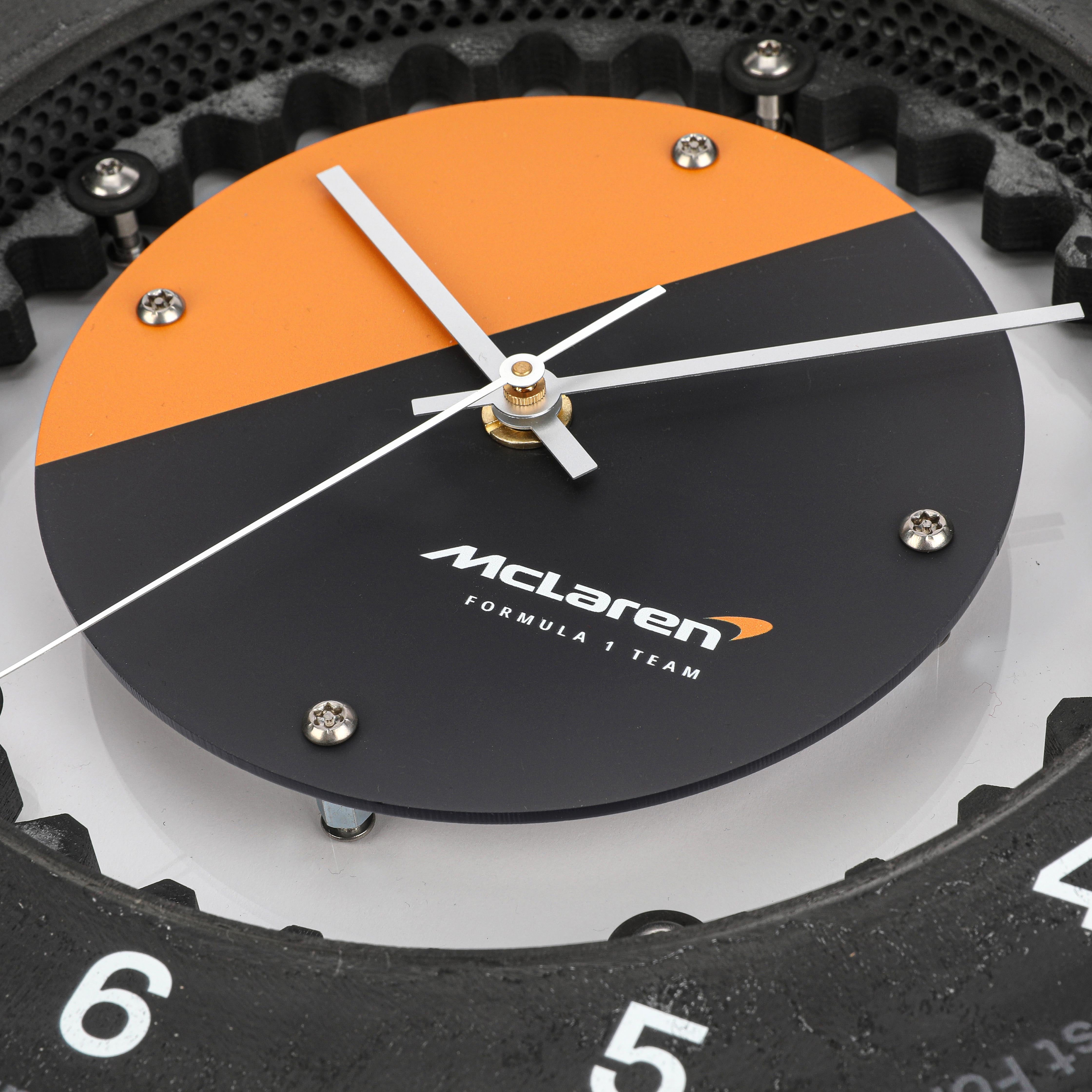 McLaren Brake Disc Clock