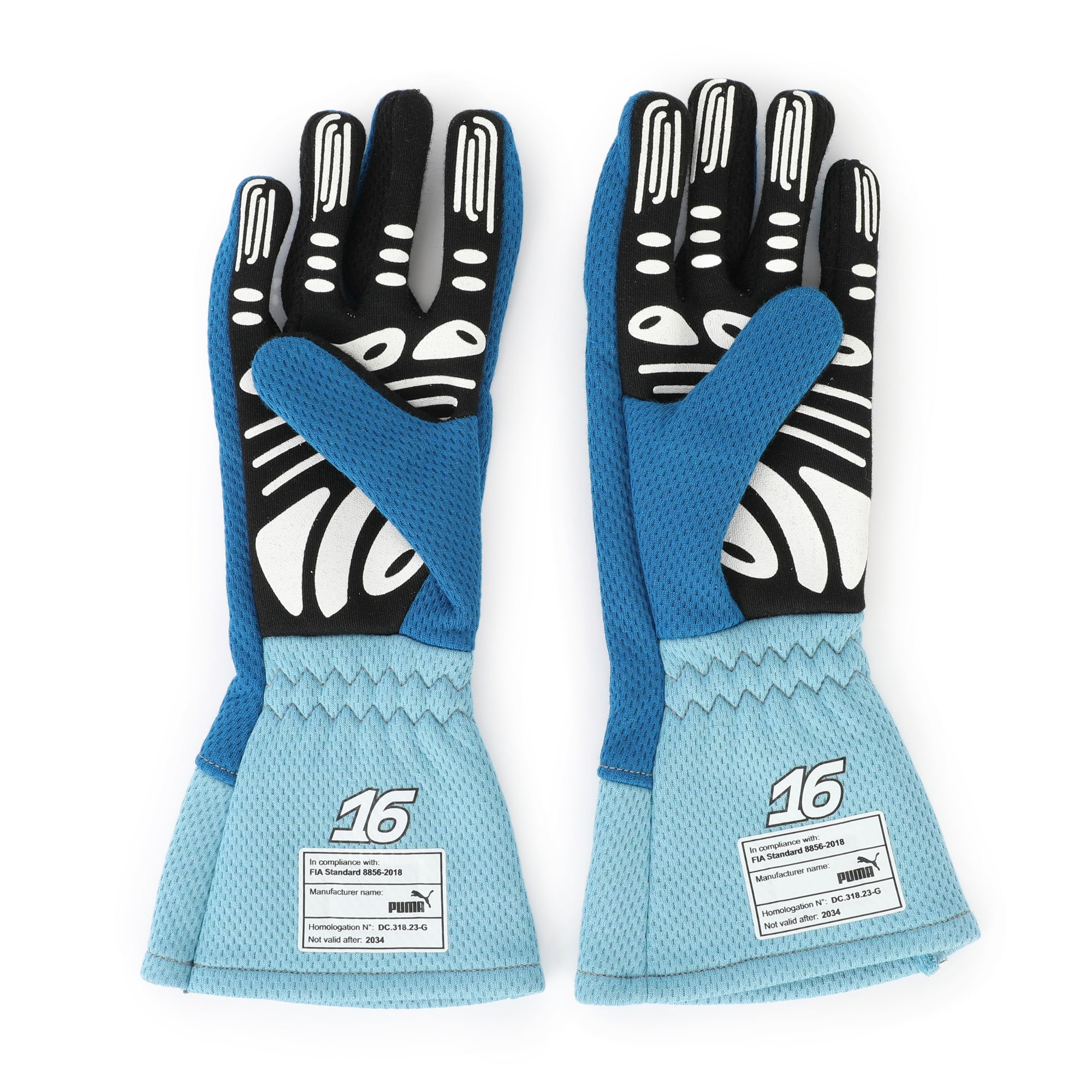 Charles Leclerc 2024 Grand Prix Used Miami GP Gloves