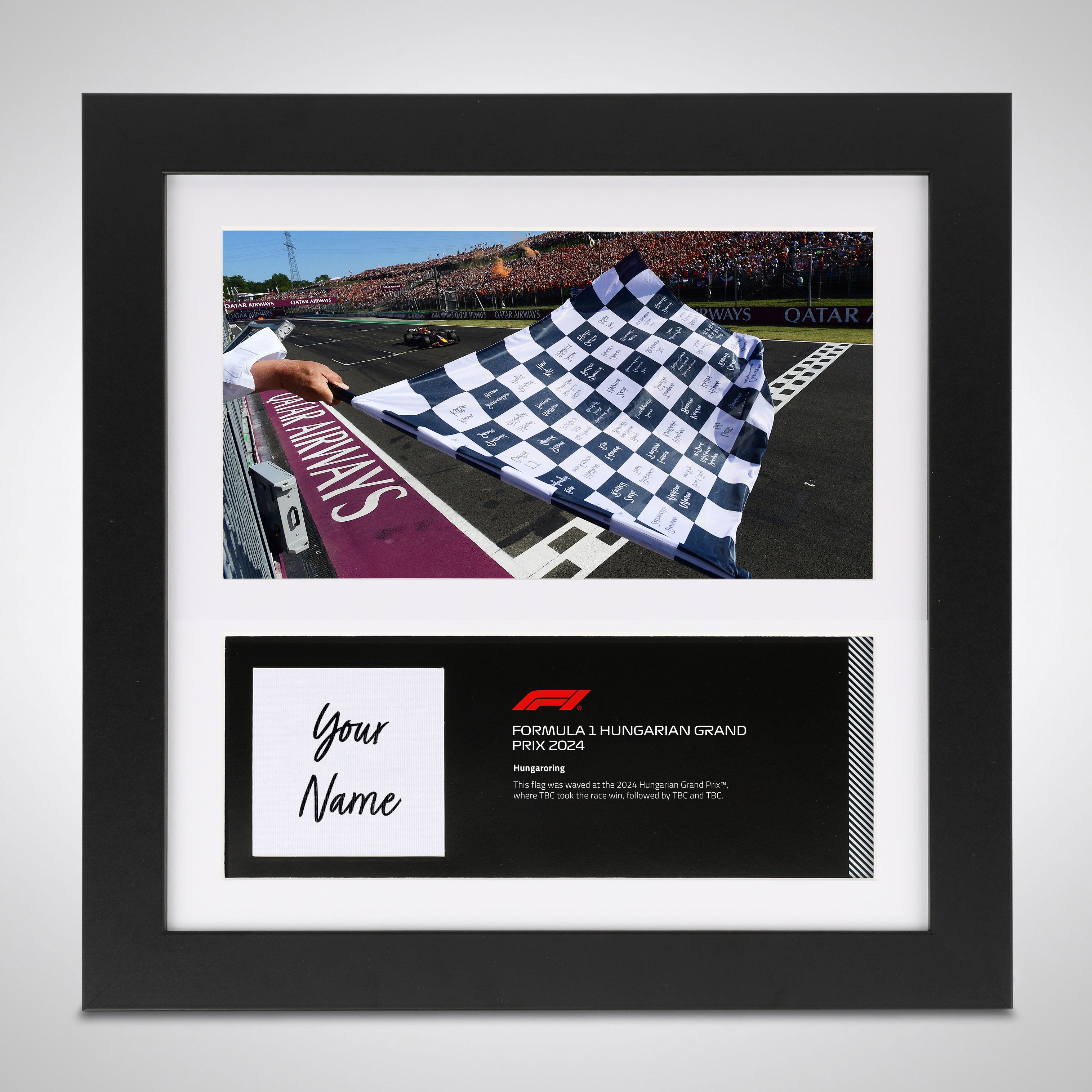 Own The F1 Chequered Flag Formula 1 Chequered Flag F1 Authentics