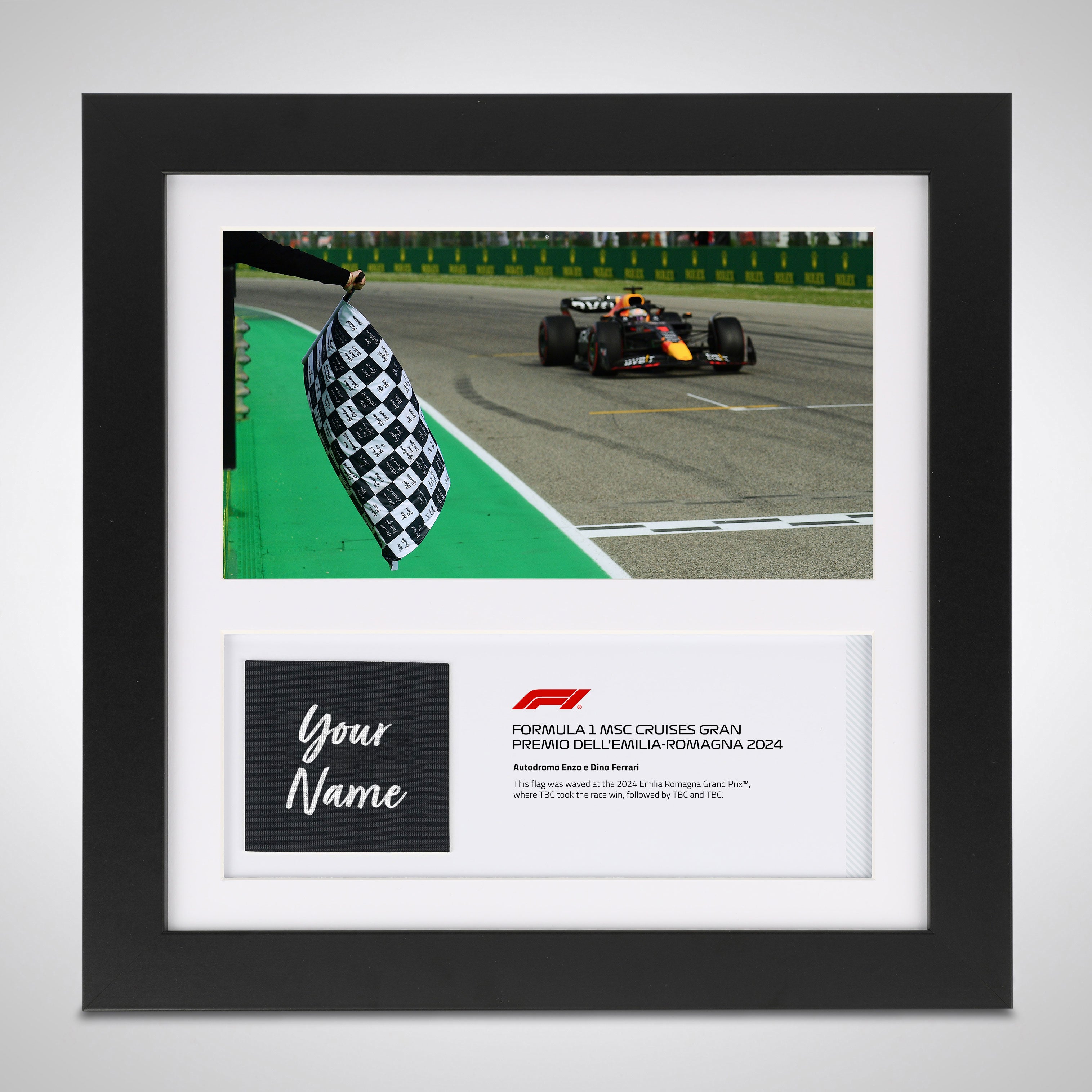 Own the Chequered Flag 2024 Emilia Romagna Grand Prix