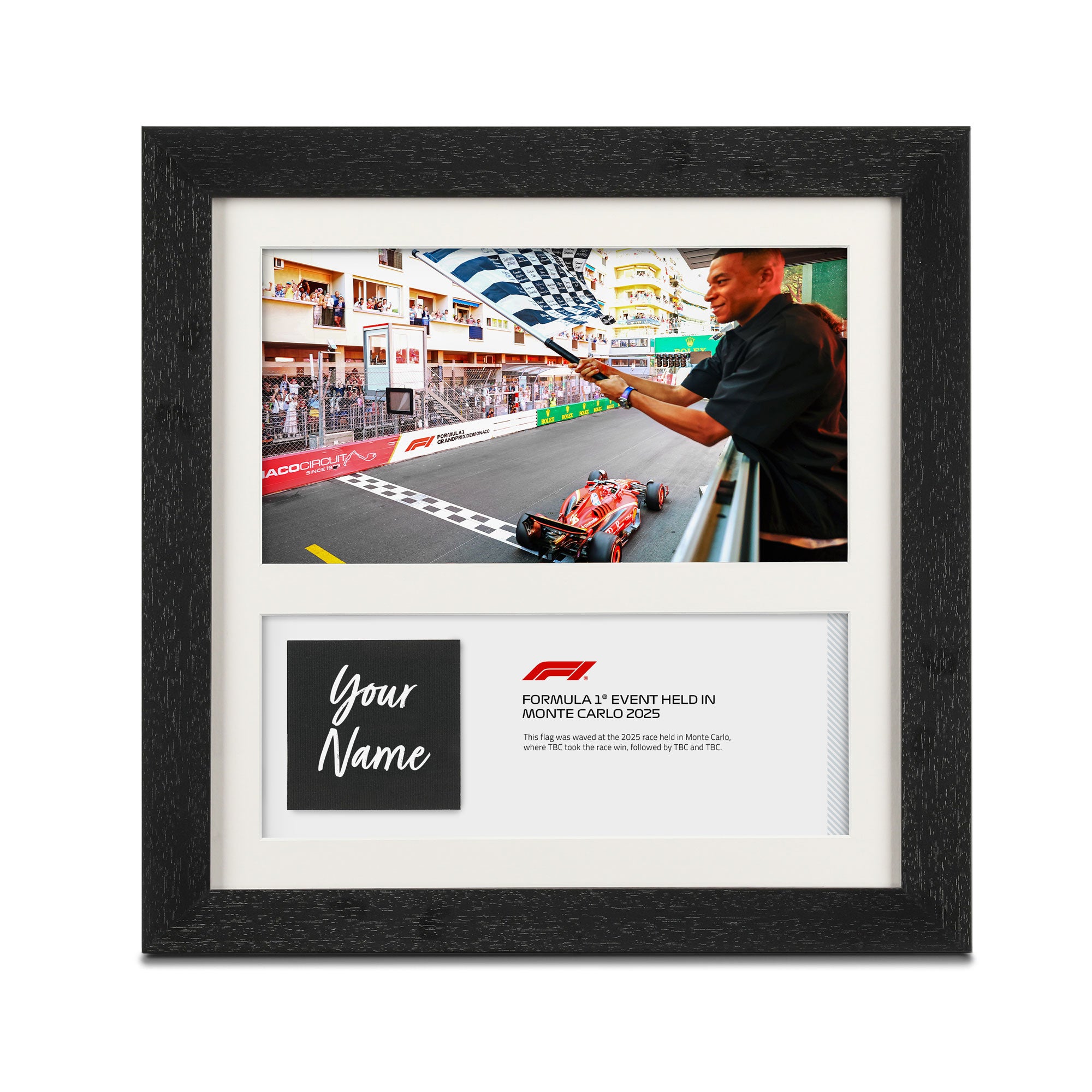 Own the Chequered Flag -  2025 Monte-Carlo Grand Prix