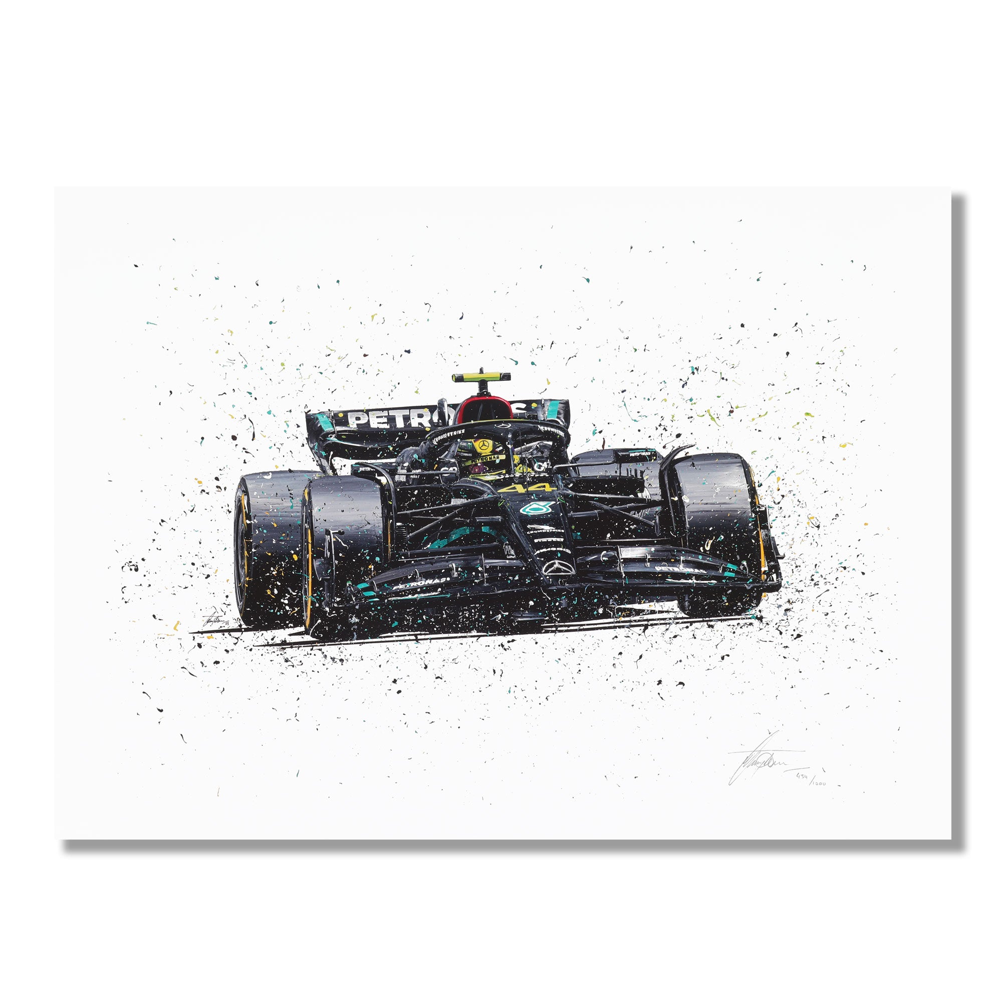 Lewis Hamilton 2023 Print – David Johnson