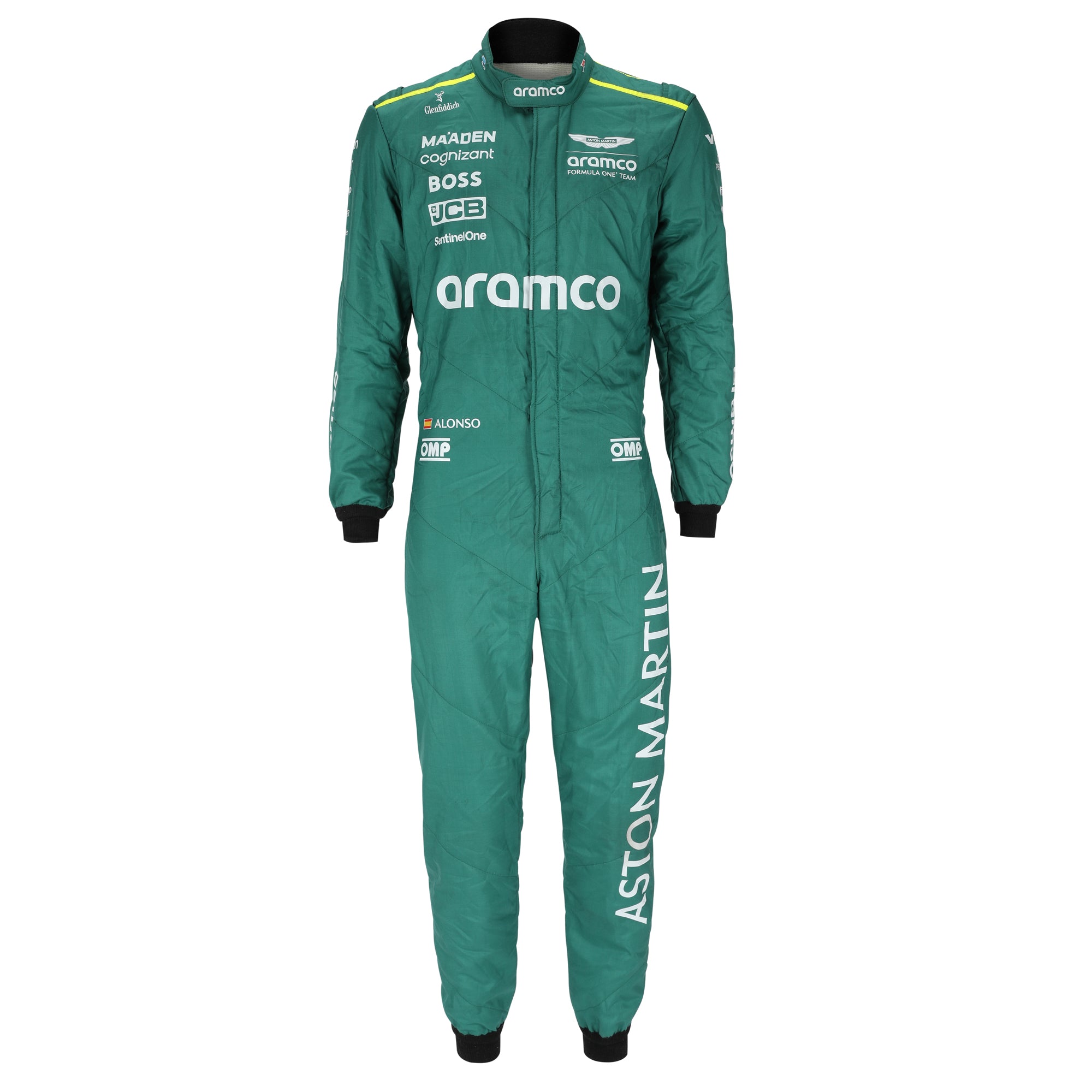 Fernando Alonso 2024 Grand Prix Used Race Suit - Las Vegas GP