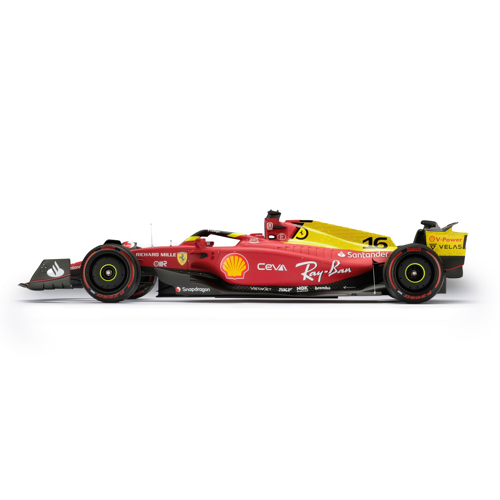 Charles Leclerc 2022 Ferrari F1-75 1:8 Scale Model – Italian GP