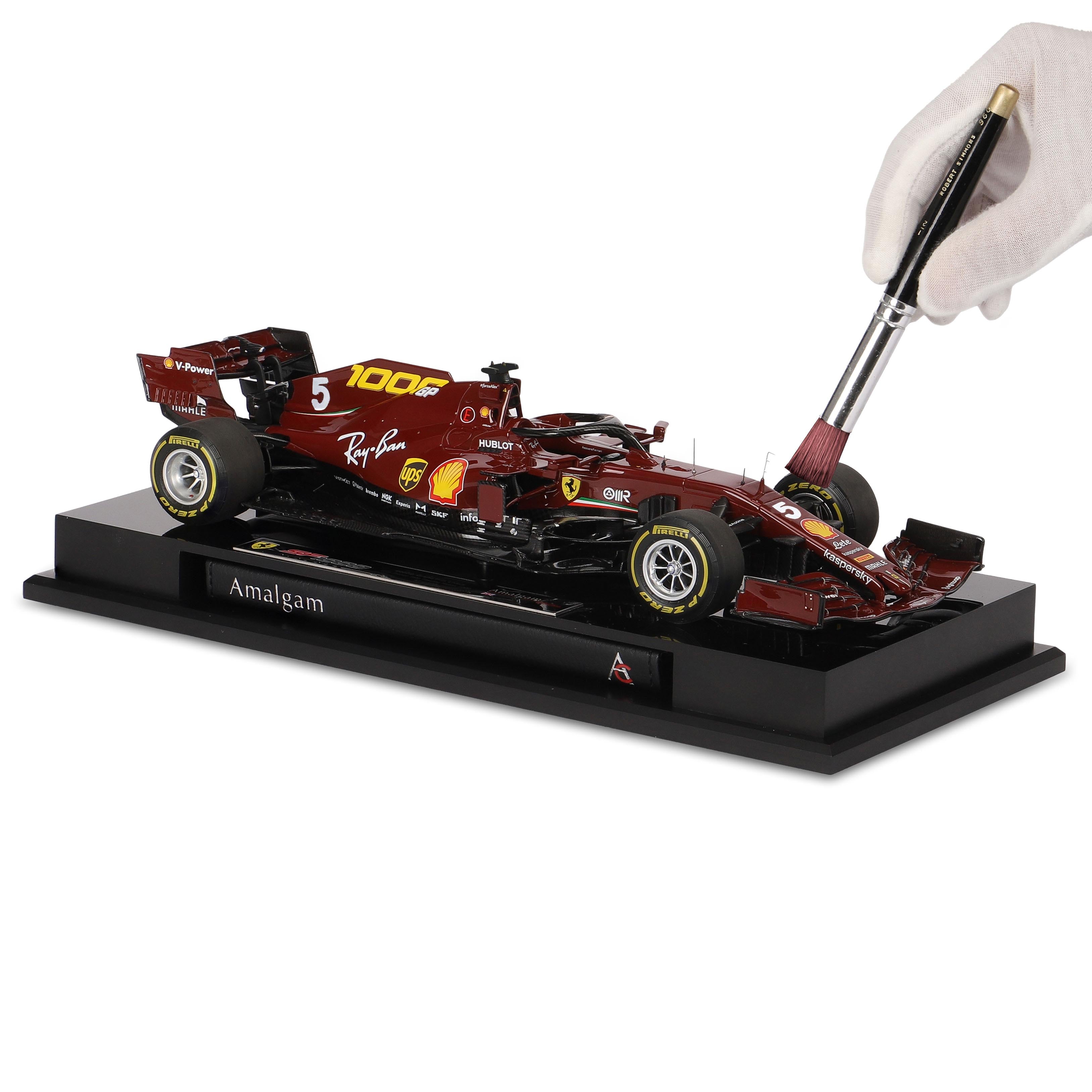 Sebastian Vettel 2020 Scuderia Ferrari SF1000 1:18 Scale Model - Ferrari  1000th GP