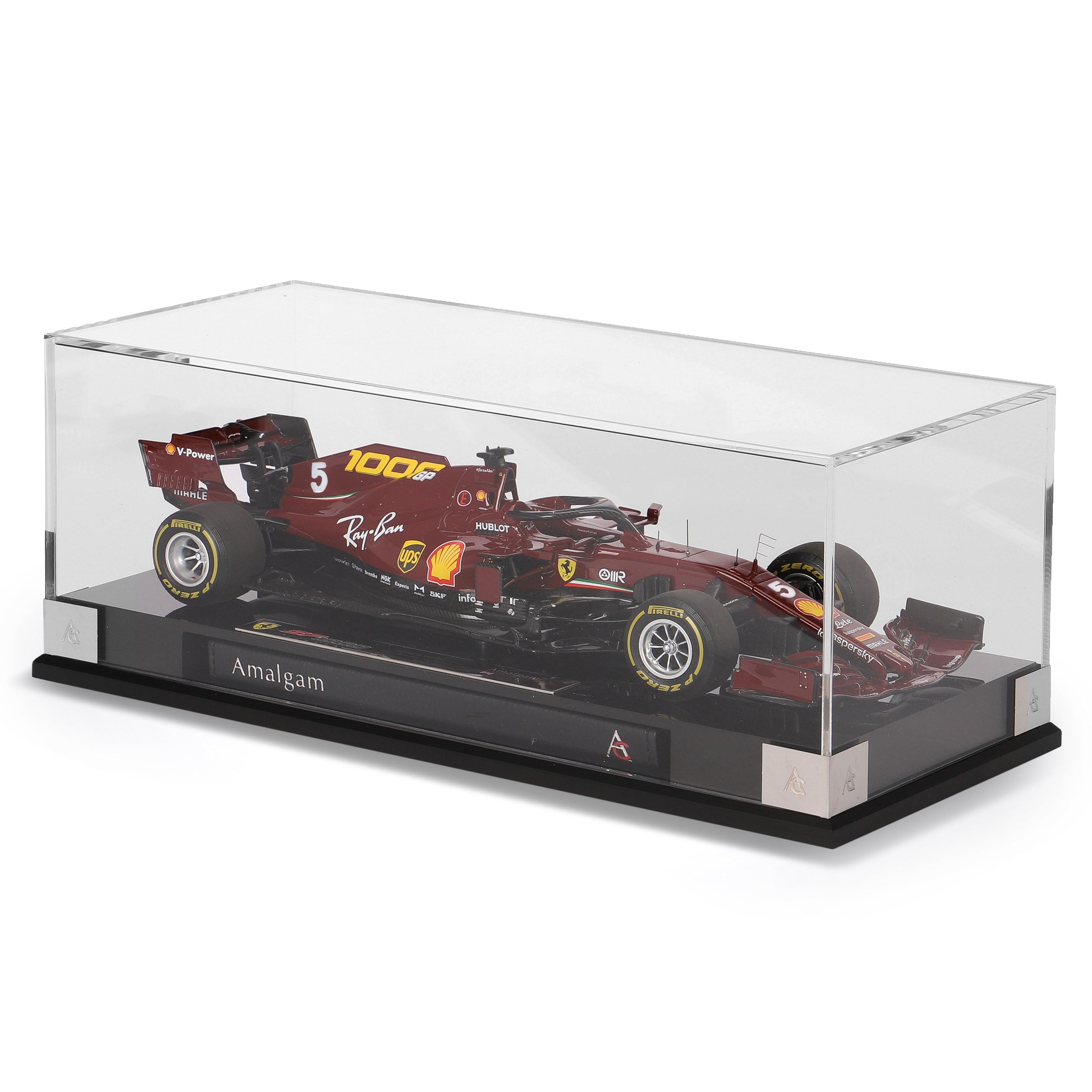 Sebastian Vettel 2020 Scuderia Ferrari SF1000 1:18 Scale Model - Ferrari 1000th GP