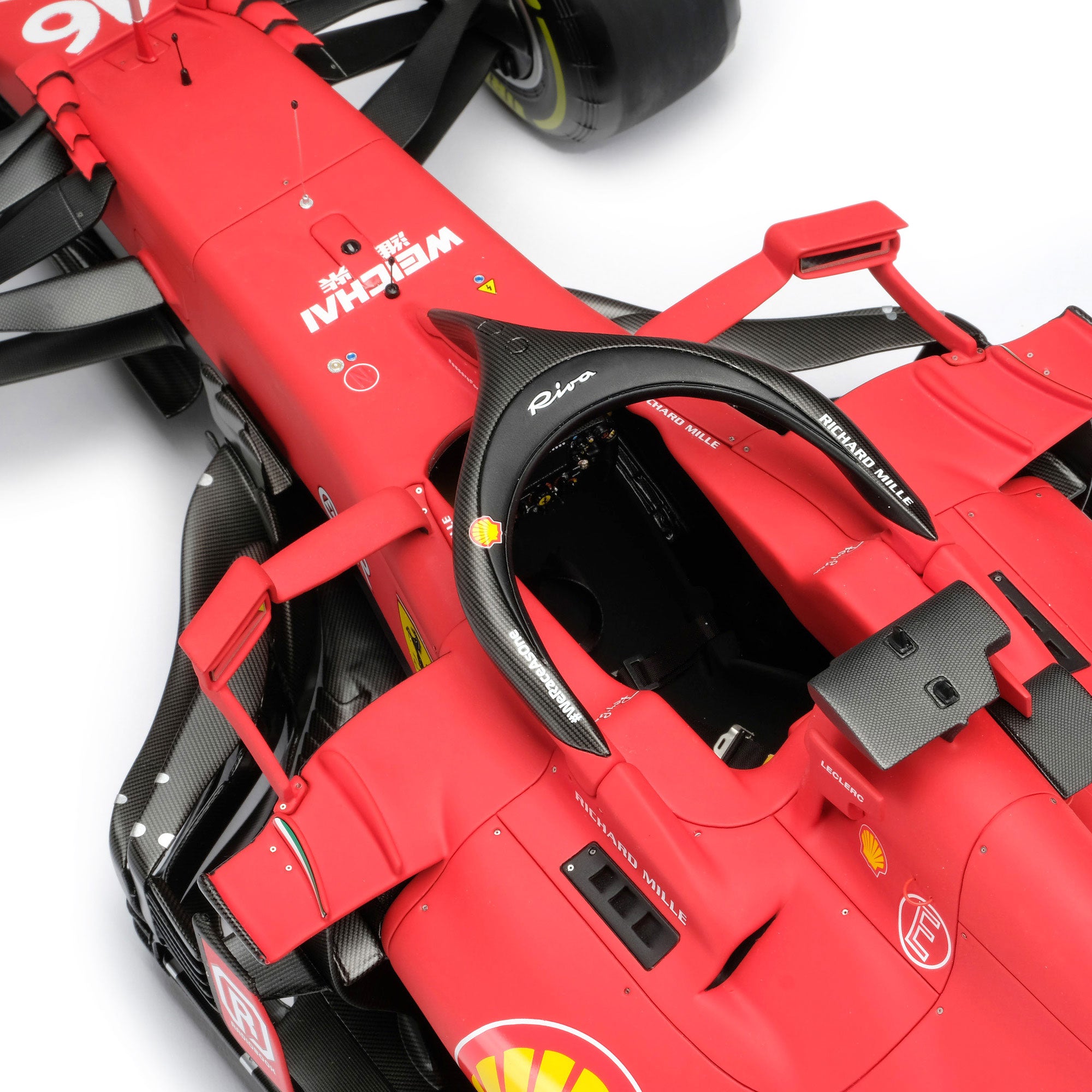 Charles Leclerc 2021 Ferrari SF21 1:8 Scale Model