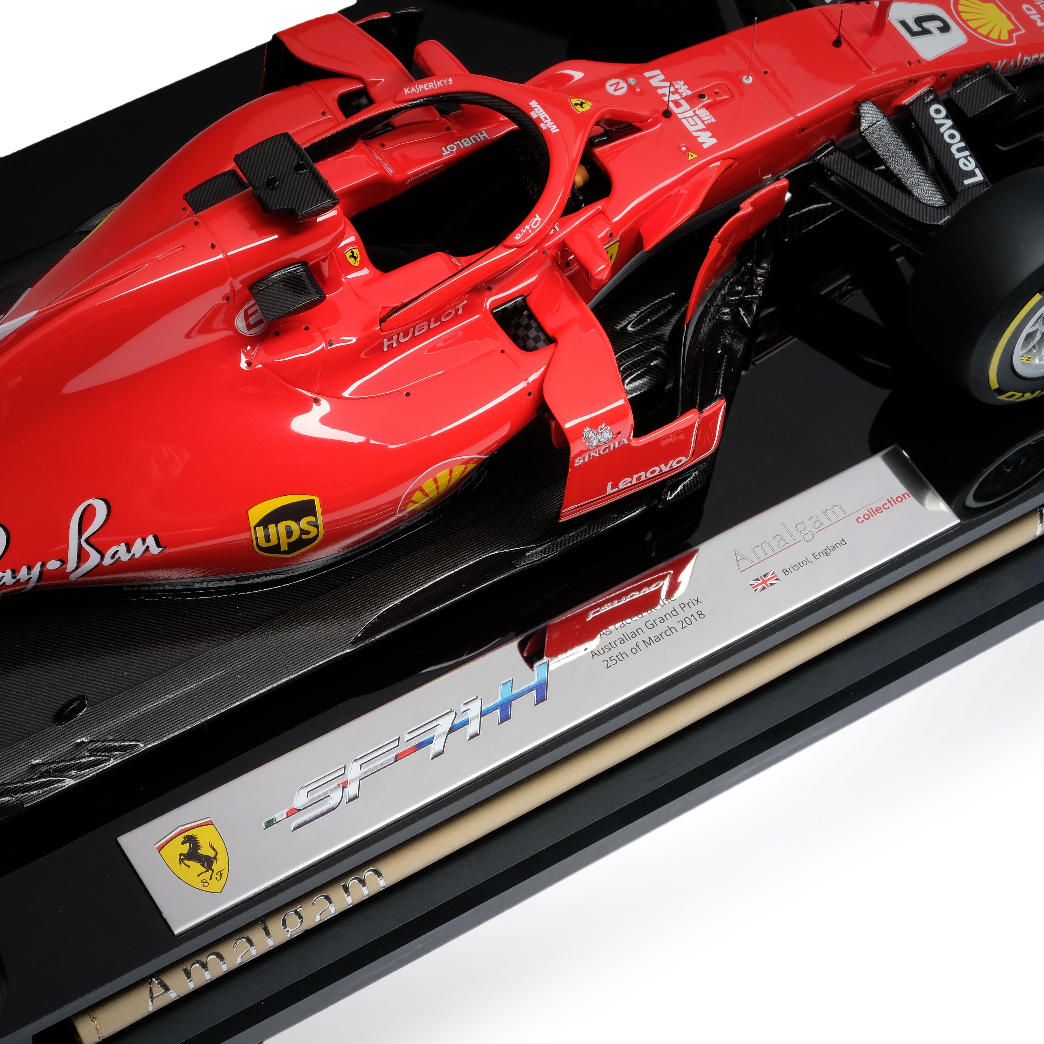 Sebastian Vettel 2018 Scuderia Ferrari SF71H 1:18 Scale Model F1® Car