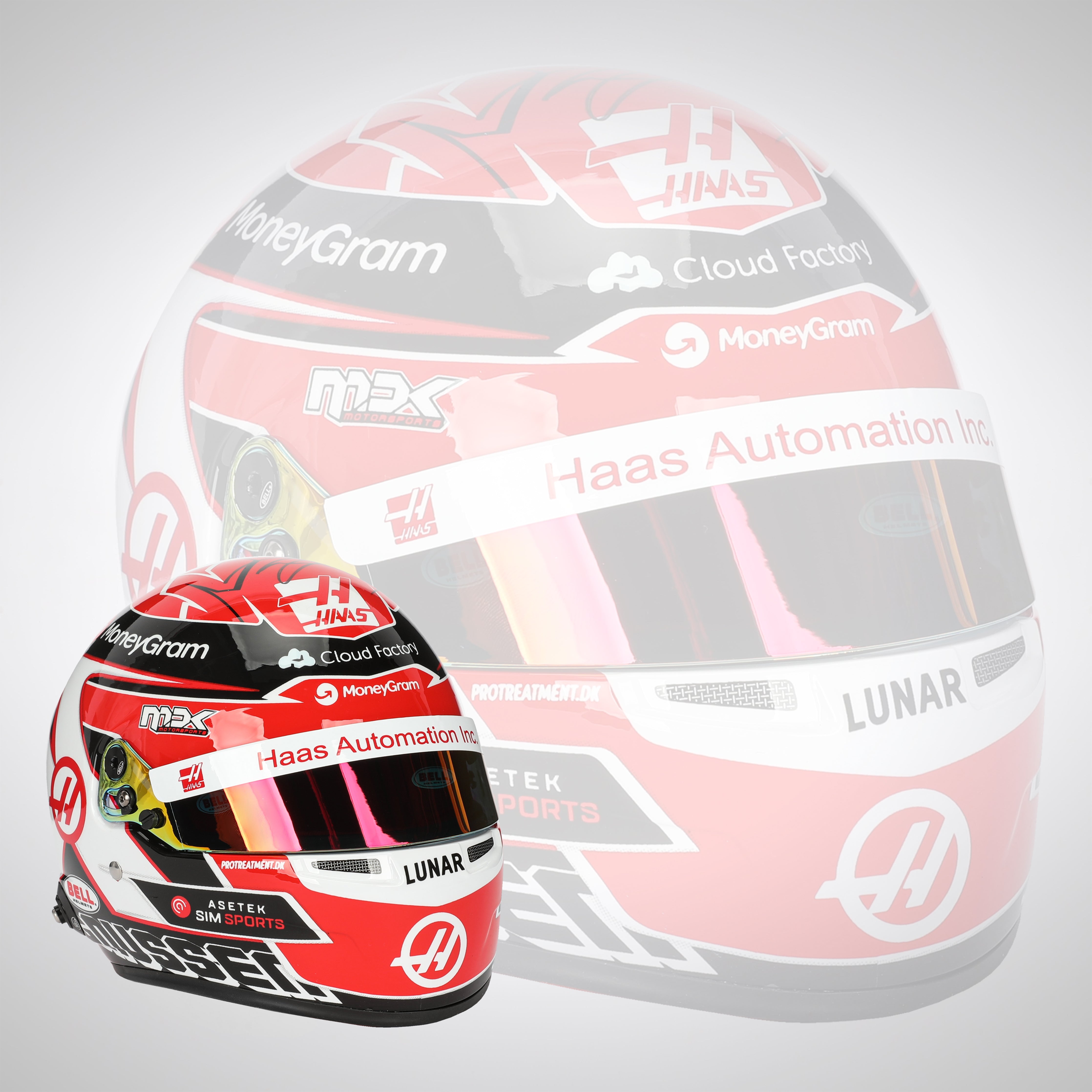 Kevin Magnussen 2023 Signed 1:2 Scale Helmet