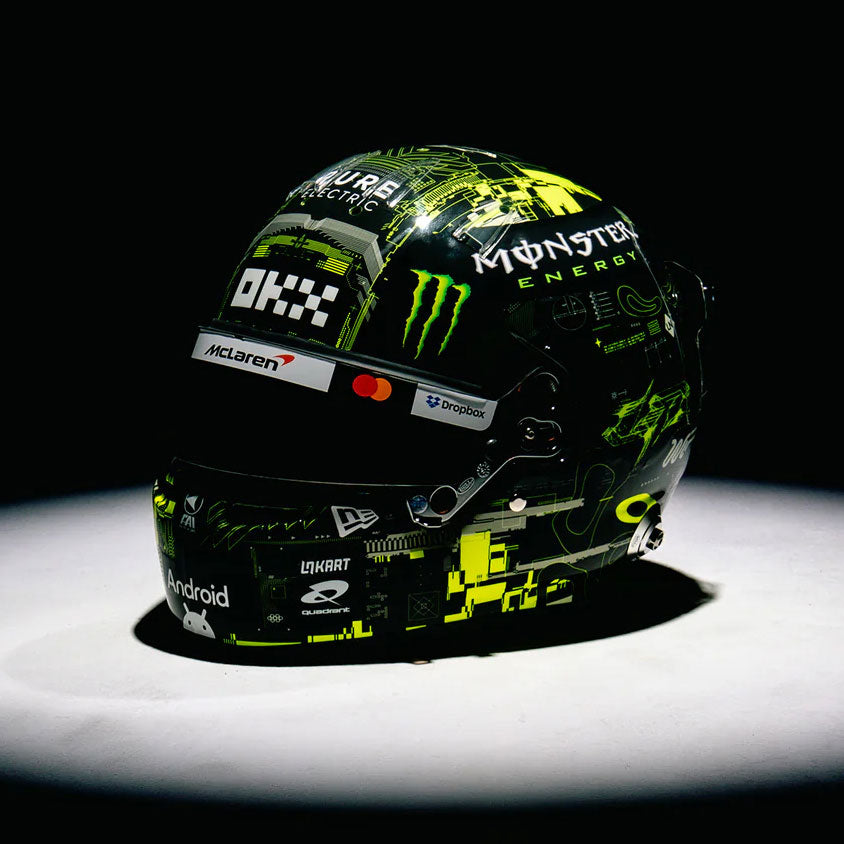 Lando Norris 2025 Pre-Season Testing 1:2 Scale Helmet