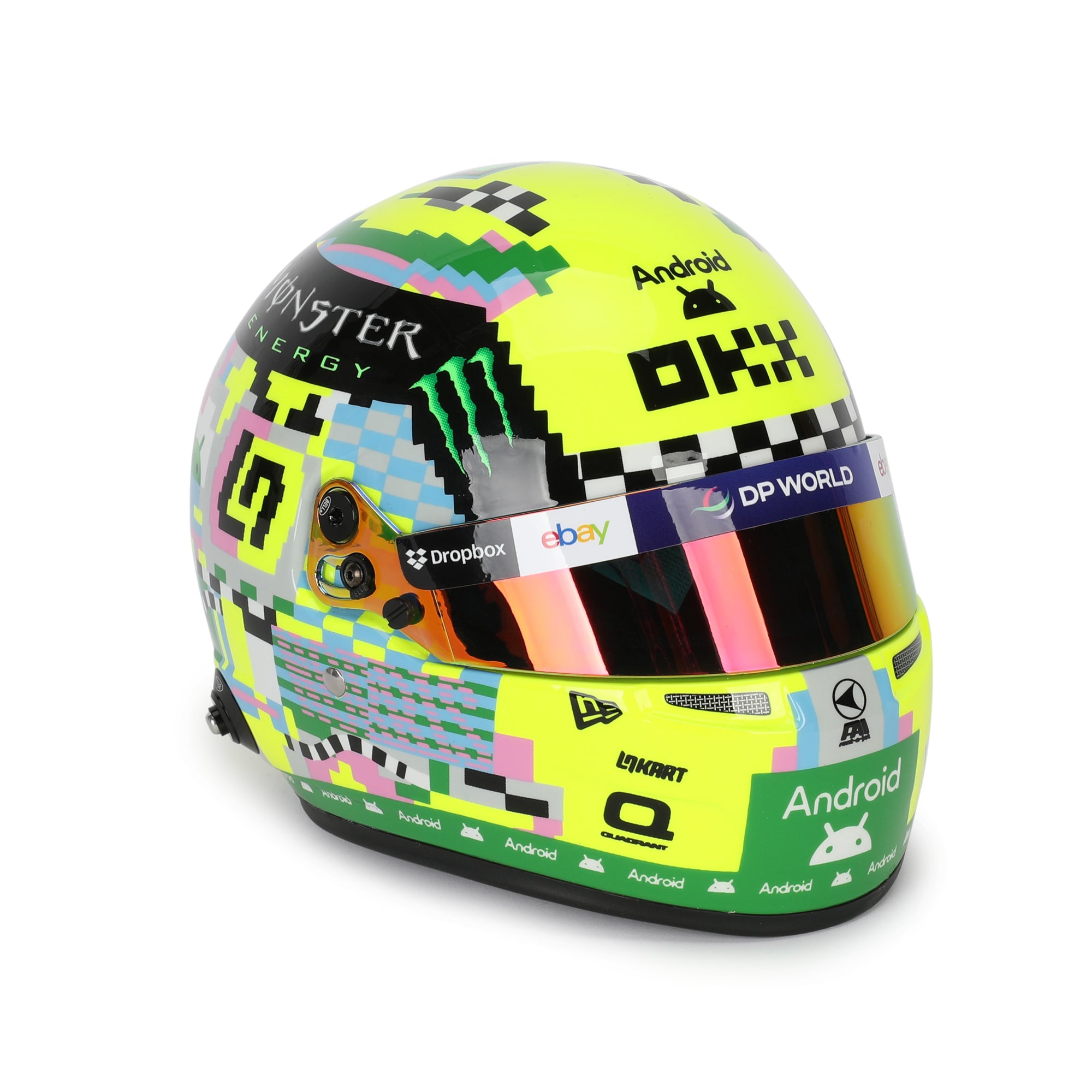 Lando Norris 2024 1:2 Scale Helmet - Silverstone Edition