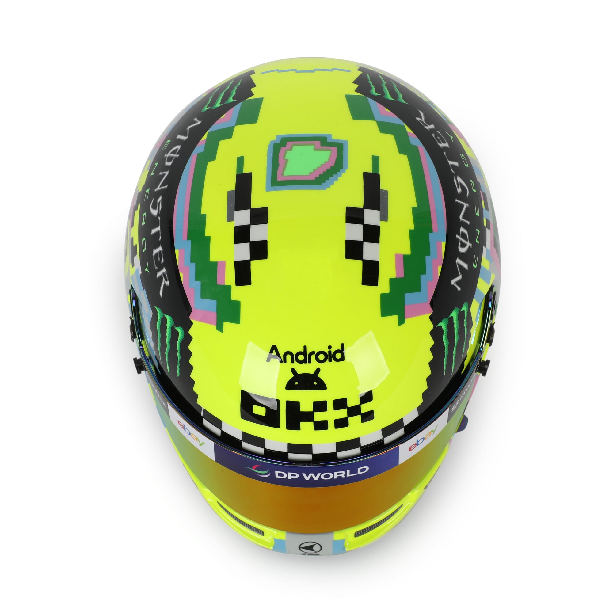 Lando Norris 2024 1:2 Scale Helmet - Silverstone Edition