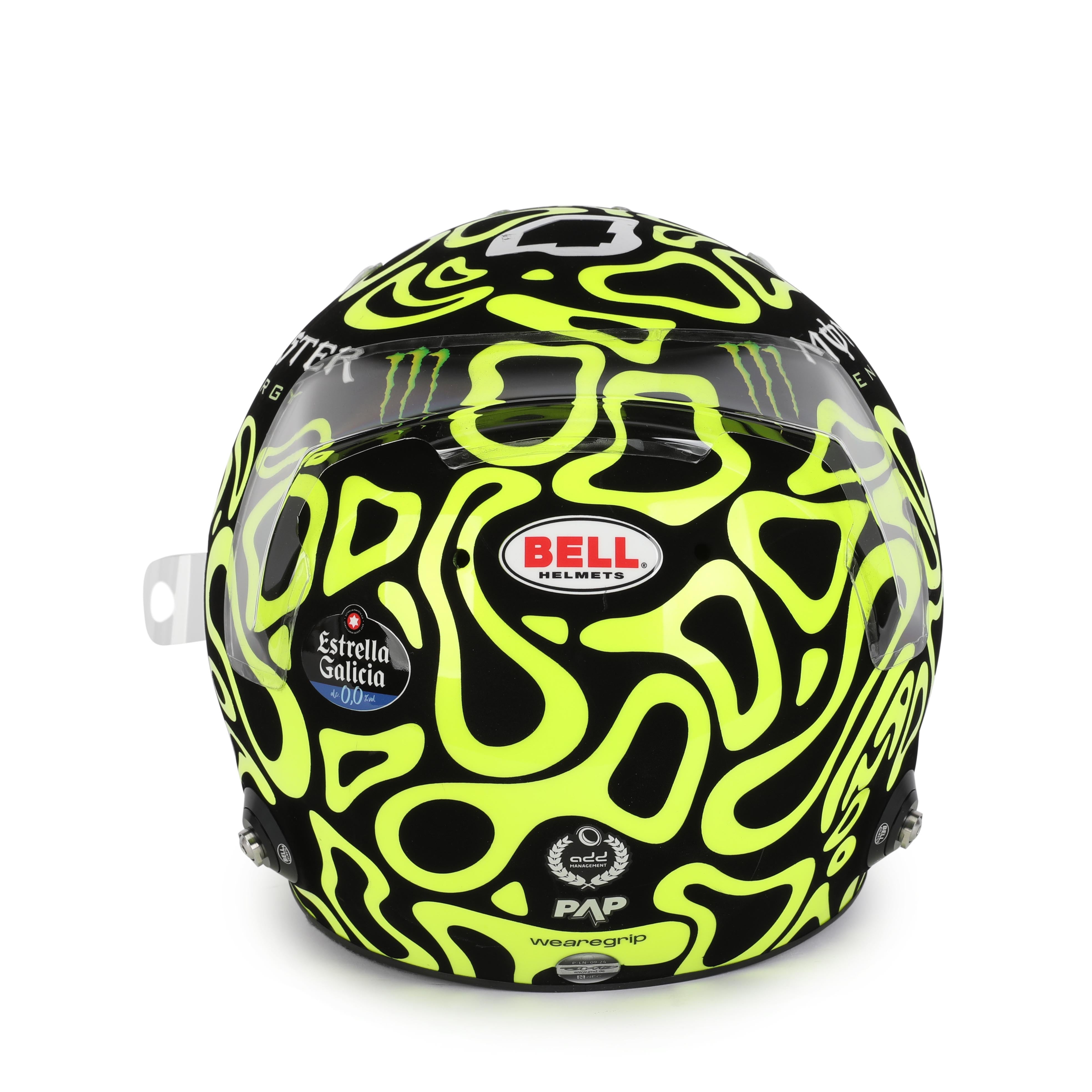 Lando Norris 2024 Signed Replica Helmet - Las Vegas GP