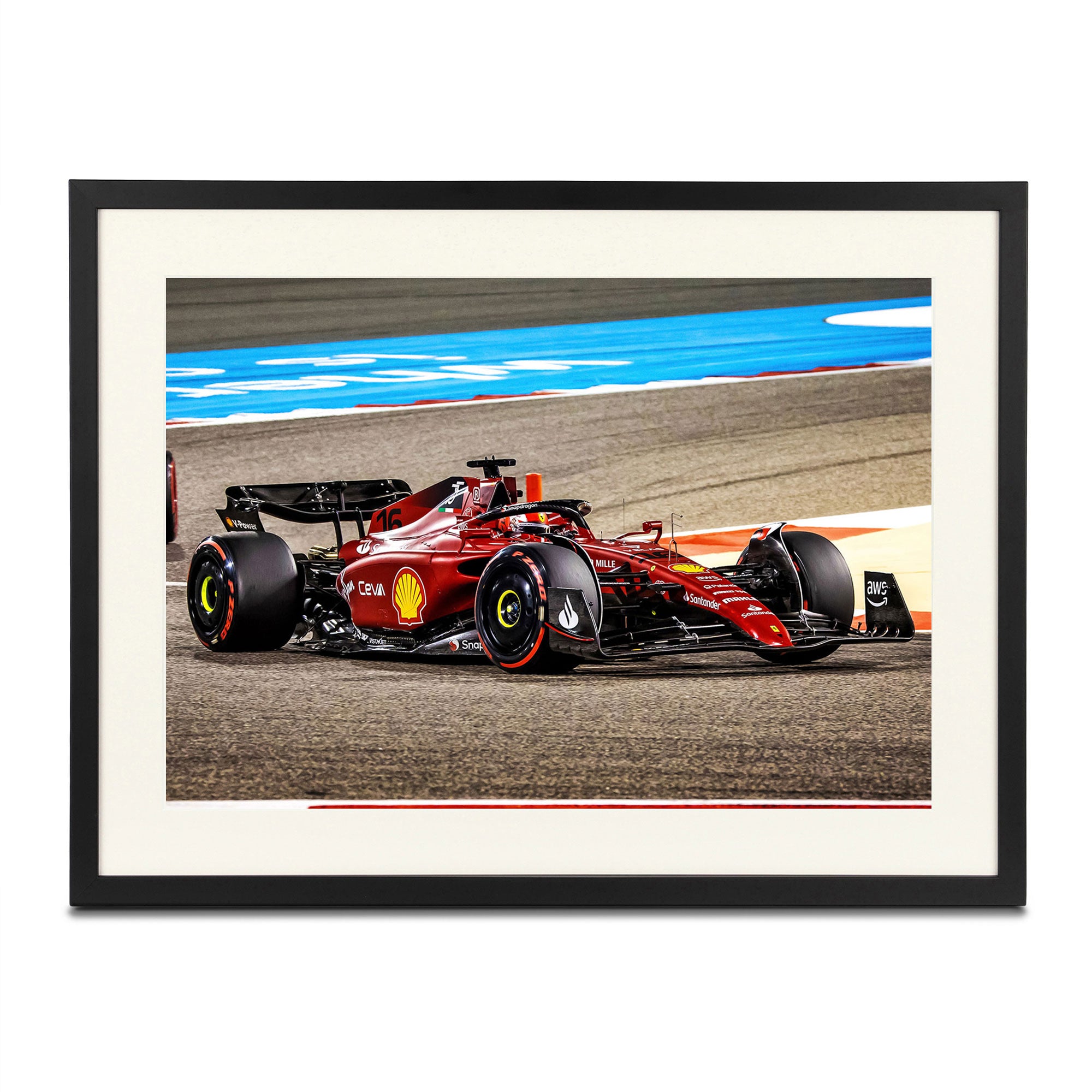 Charles Leclerc 2022 Bahrain Grand Prix Print – James Moy