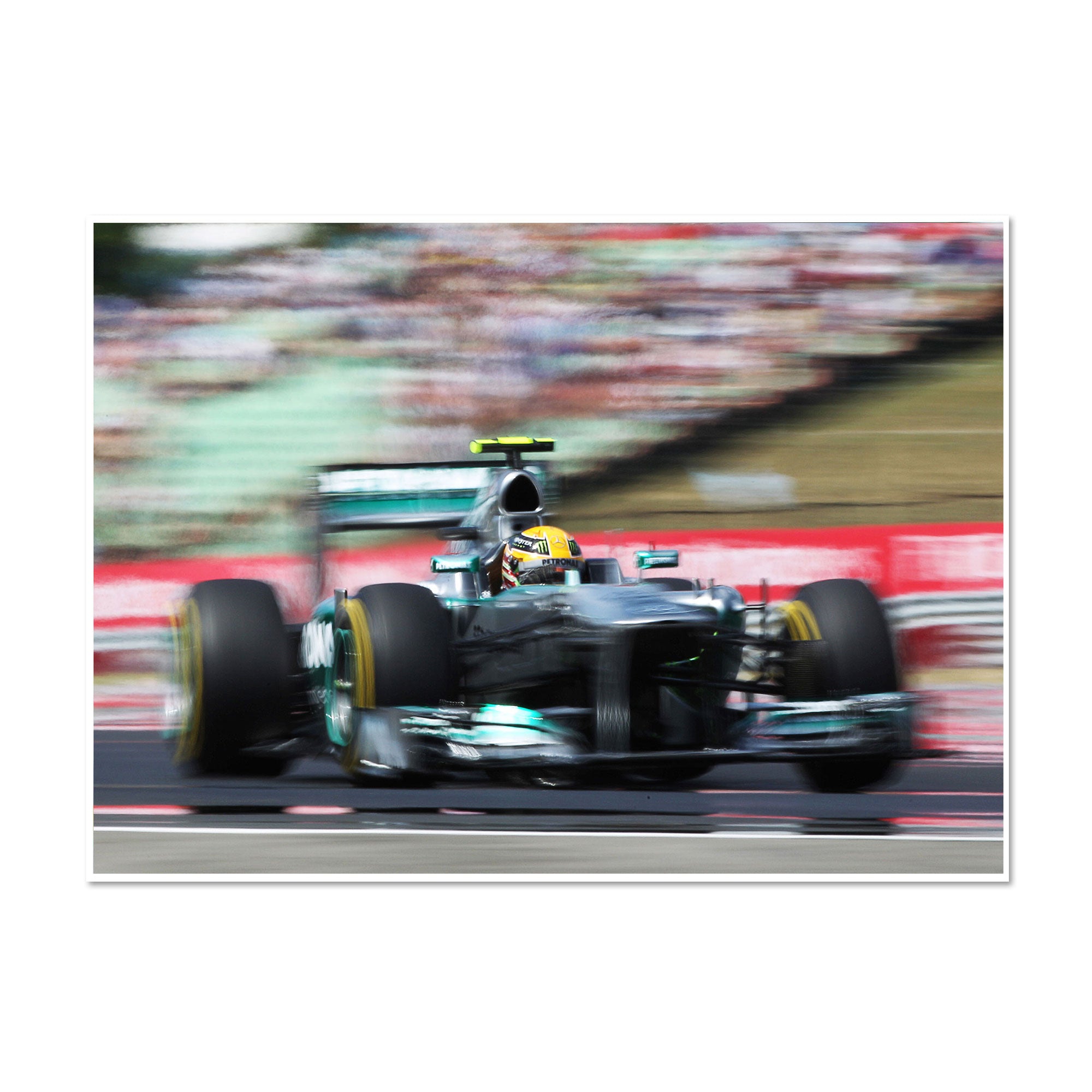 Lewis Hamilton 2013 Print – Hungarian GP