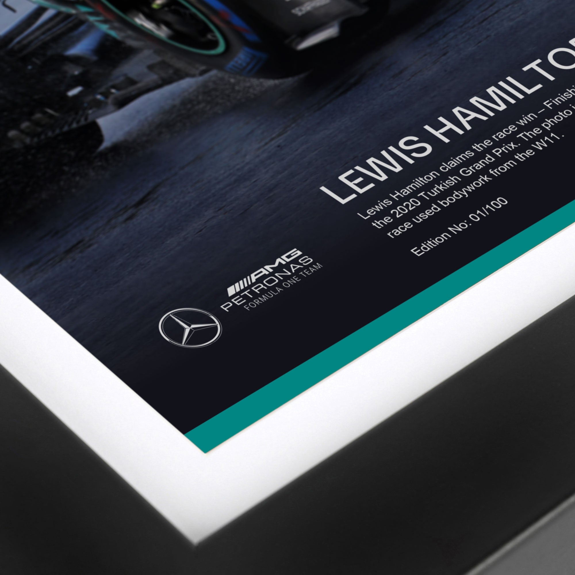 Limited-Edition Lewis Hamilton 2020 Bodywork & Photo - Turkish GP