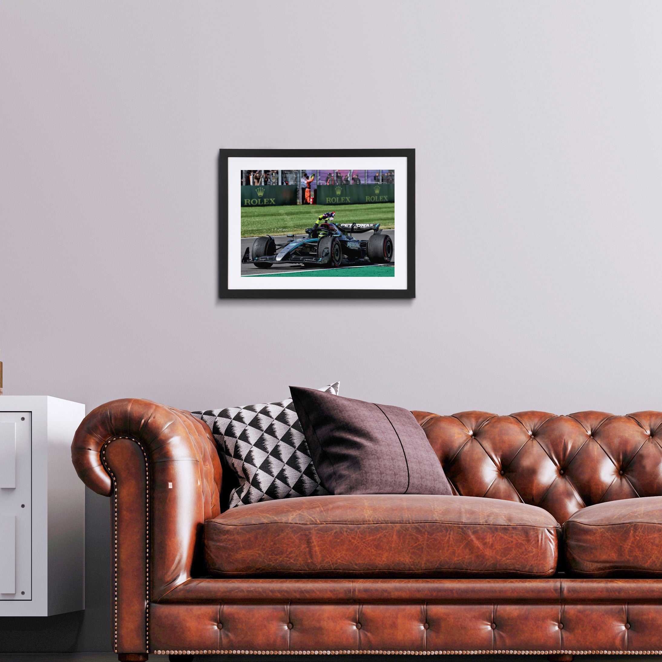 Lewis Hamilton 2024 Mercedes-AMG Petronas F1 Team “Final Tour” Print – British GP