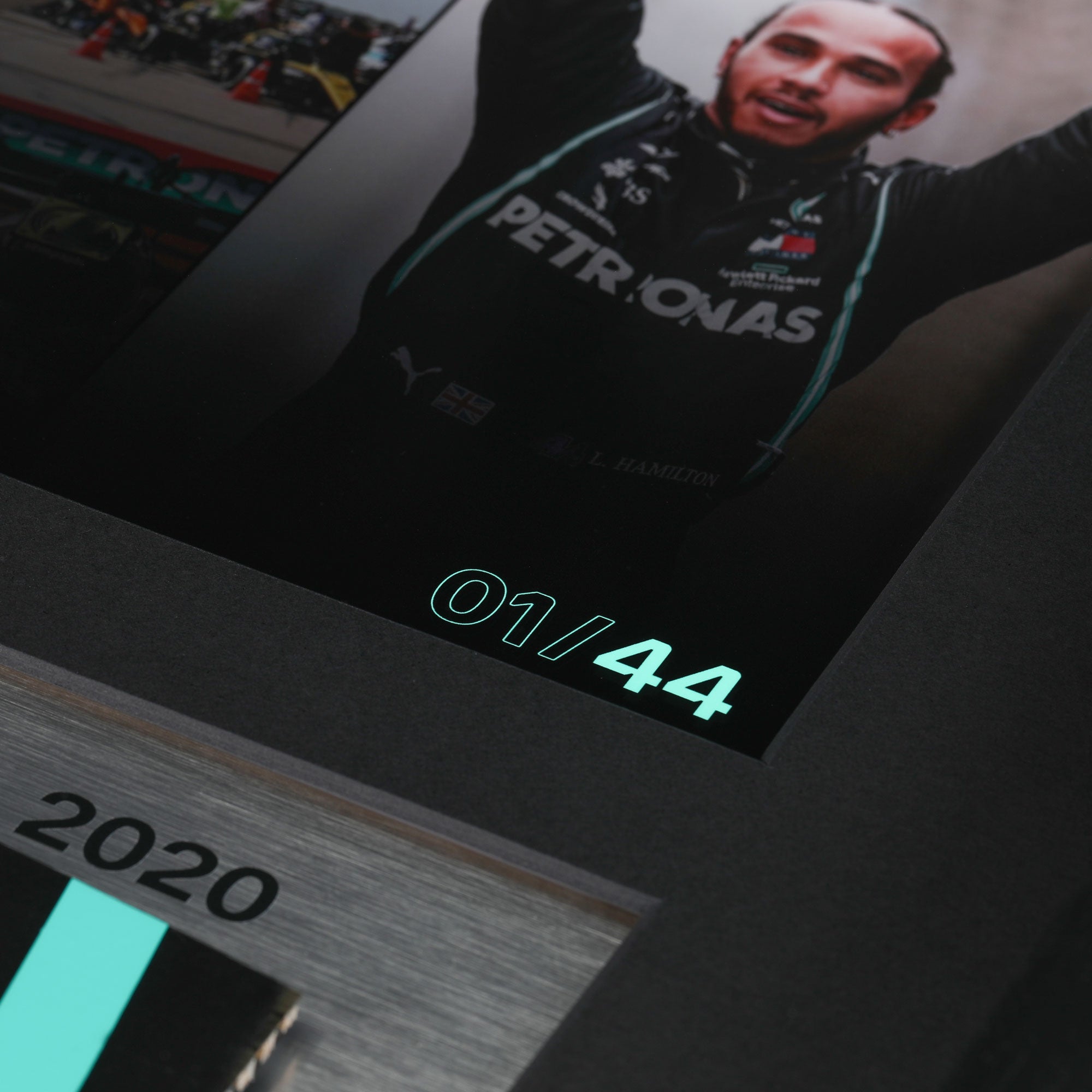 Limited-Edition Lewis Hamilton 'Six Titles’ Mercedes-AMG PETRONAS F1 Team Bodywork & Photo