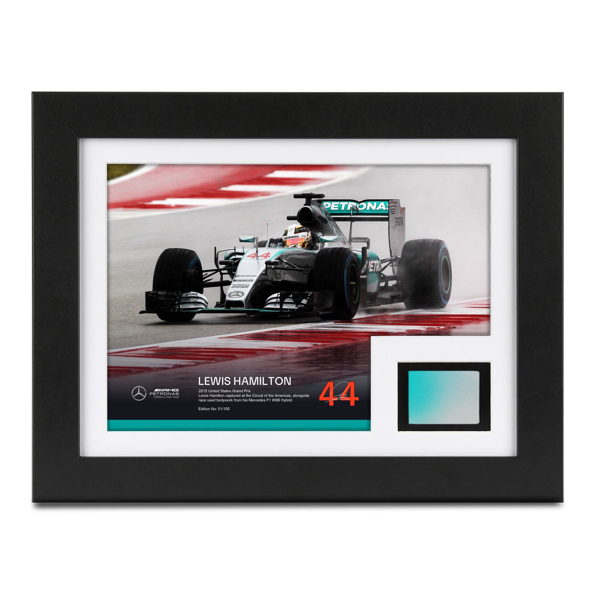 Lewis Hamilton 2015 Bodywork & Photo - United States GP