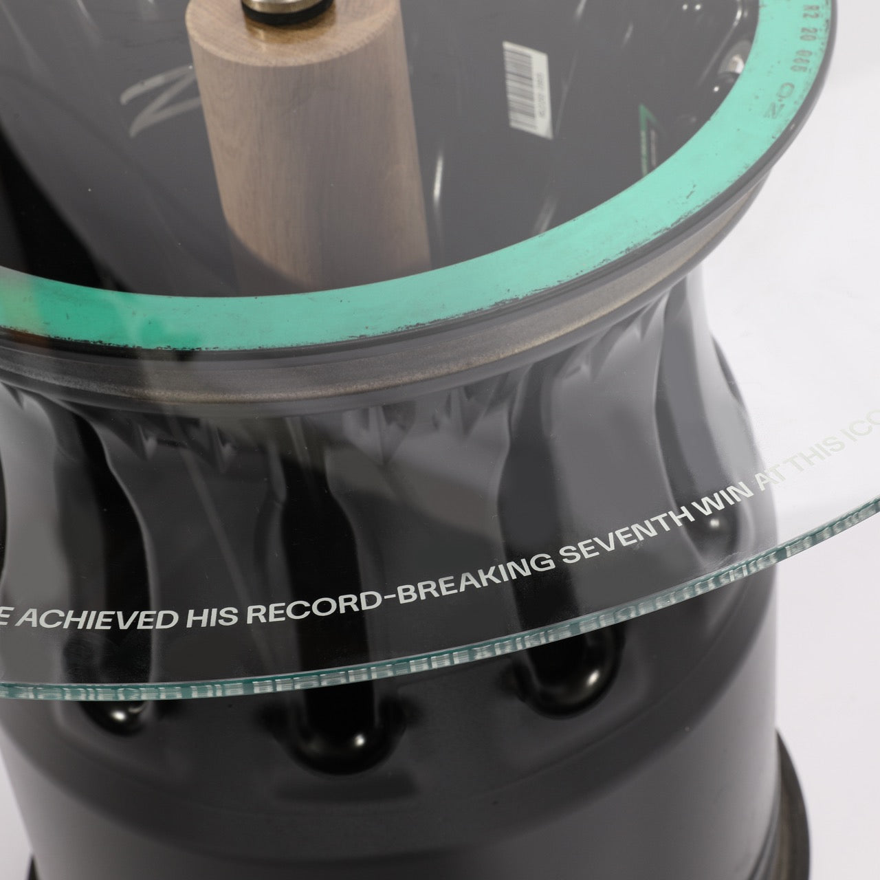 Lewis Hamilton Mercedes AMG Petronas Dual Rear Wheel Rim Table – 2020 British Grand Prix