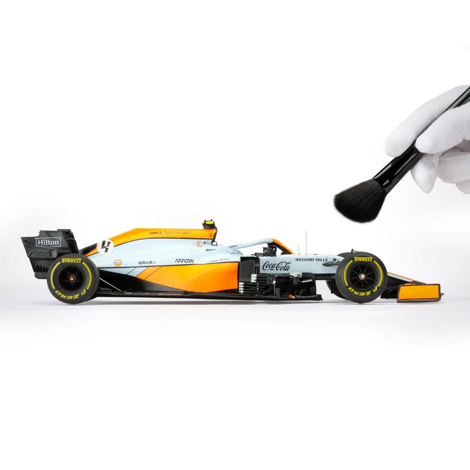 Lando Norris 2021 McLaren F1 Team MCL35M 1:18 Scale Model – Monte Carlo