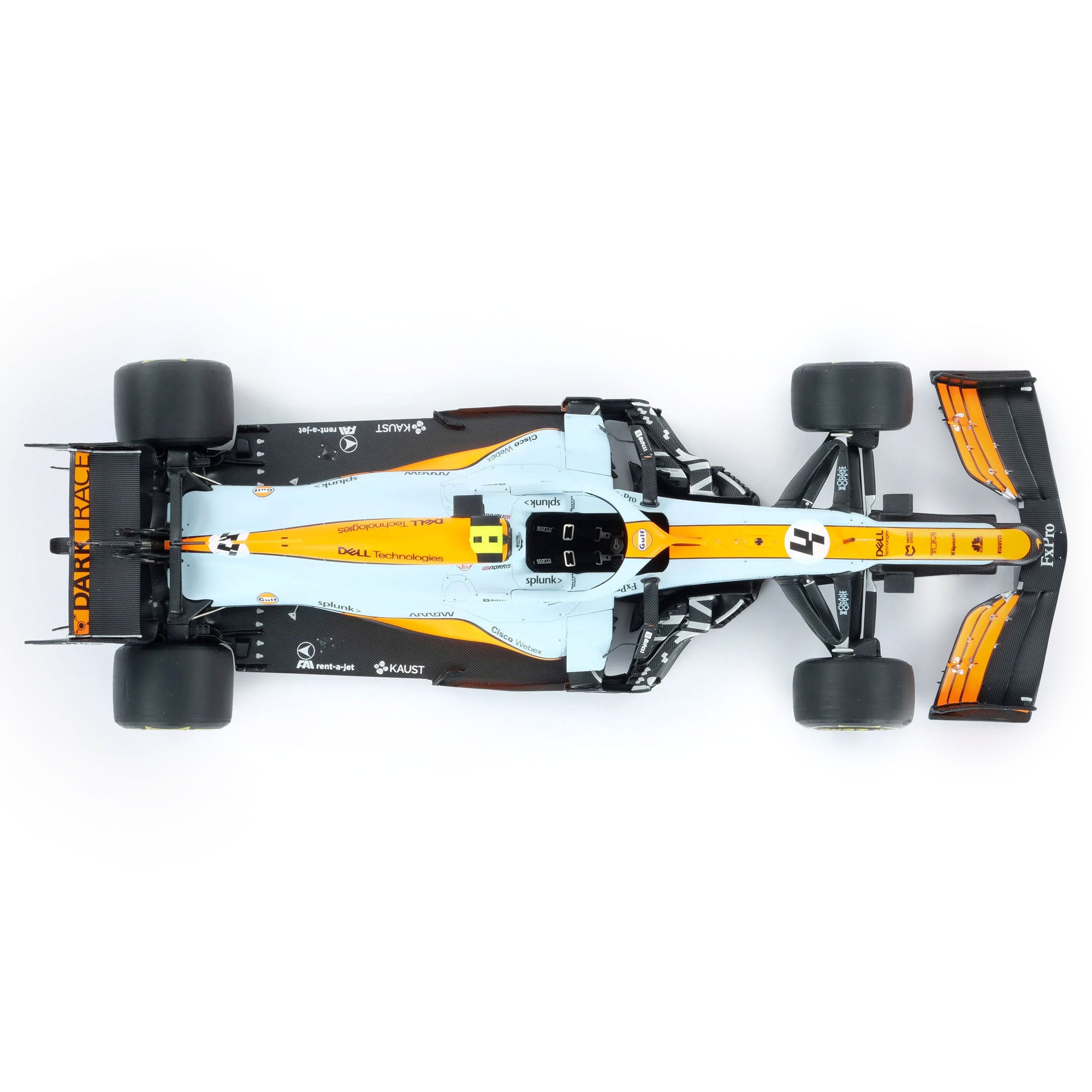 Lando Norris 2021 McLaren F1 Team MCL35M 1:18 Scale Model – Monte Carlo