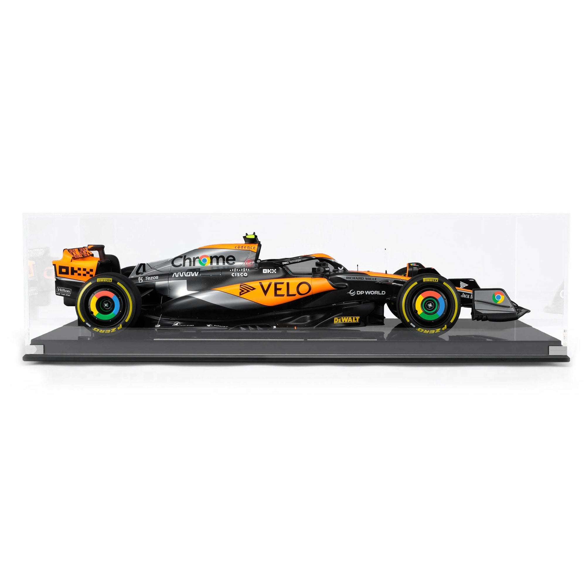 Limited Edition Lando Norris 2023 McLaren MCL60 1:8 Scale Model – British GP