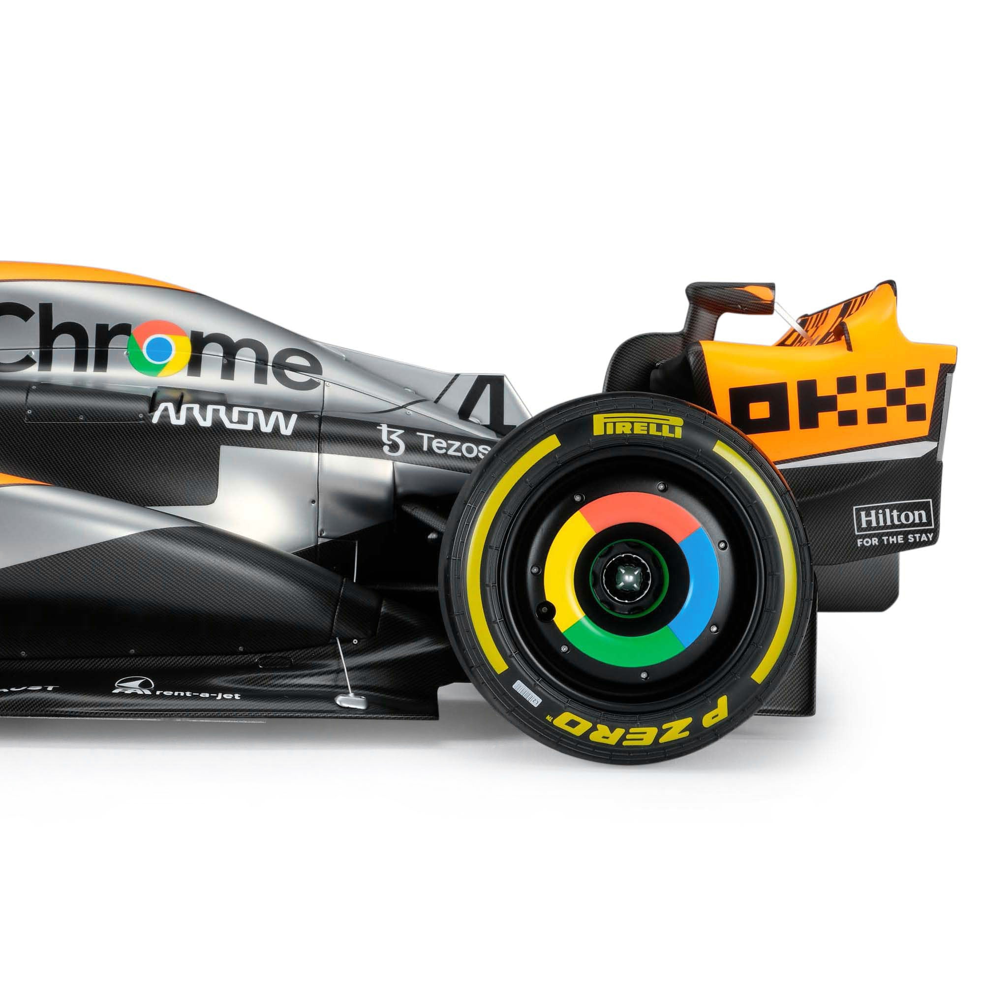 Limited Edition F1® Lando Norris 2023 McLaren MCL60 1:8 Scale Model Car – British GP