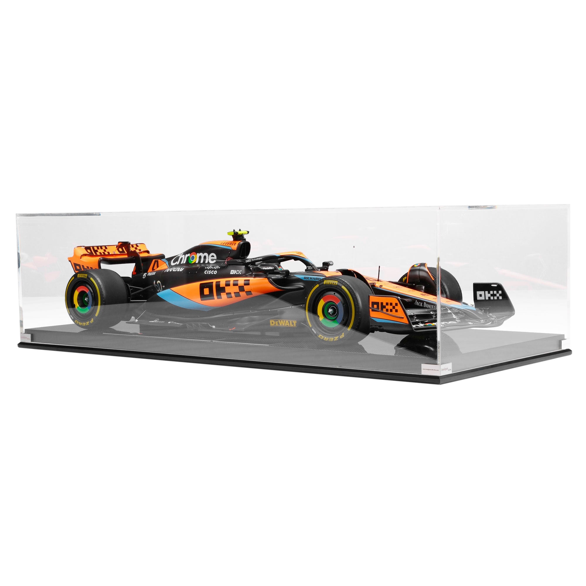 Limited Edition Lando Norris 2023 McLaren MCL60 1:8 Scale Model – Hungarian GP