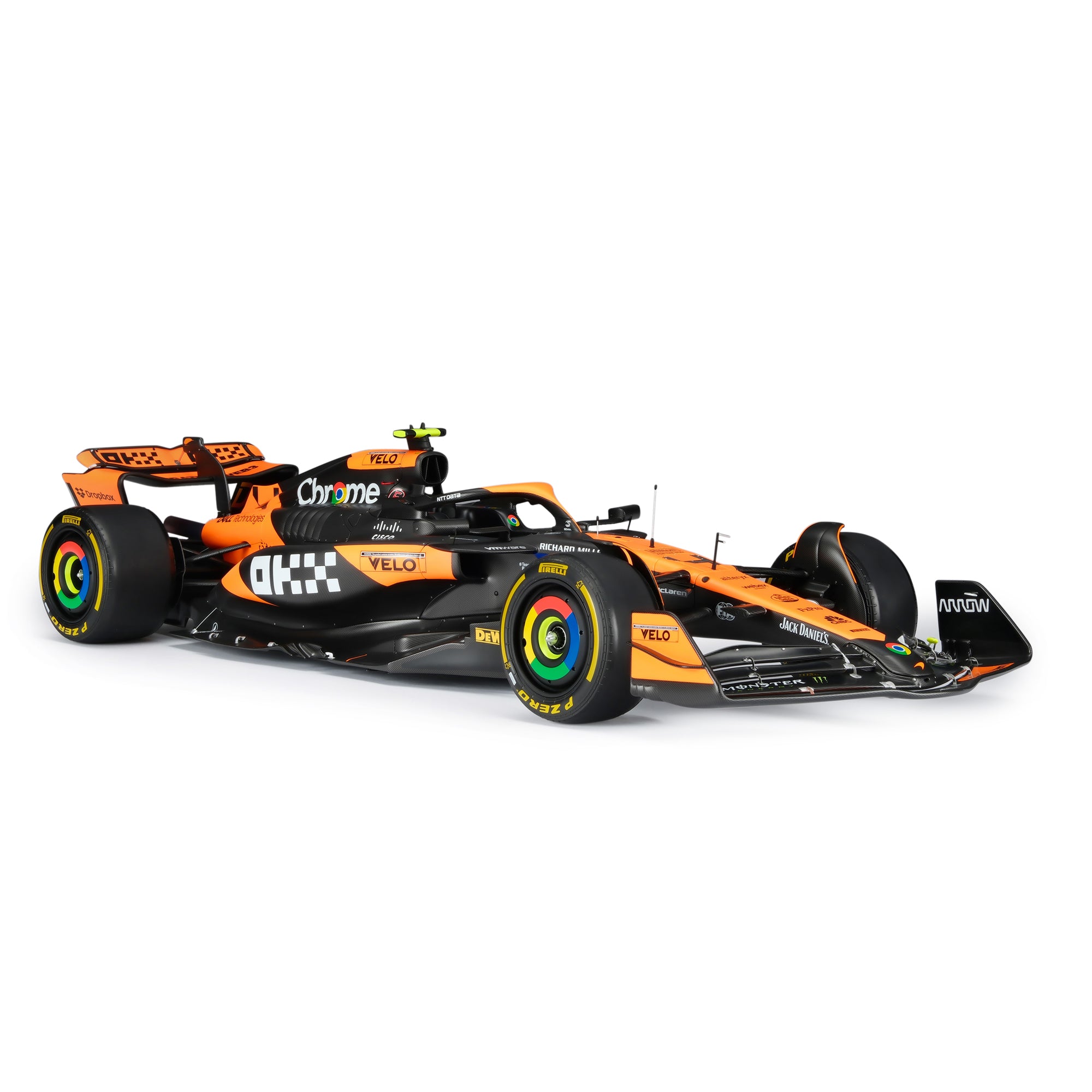 Limited Edition Lando Norris 2024 McLaren MCL38 1:8 Scale Model – Miami GP